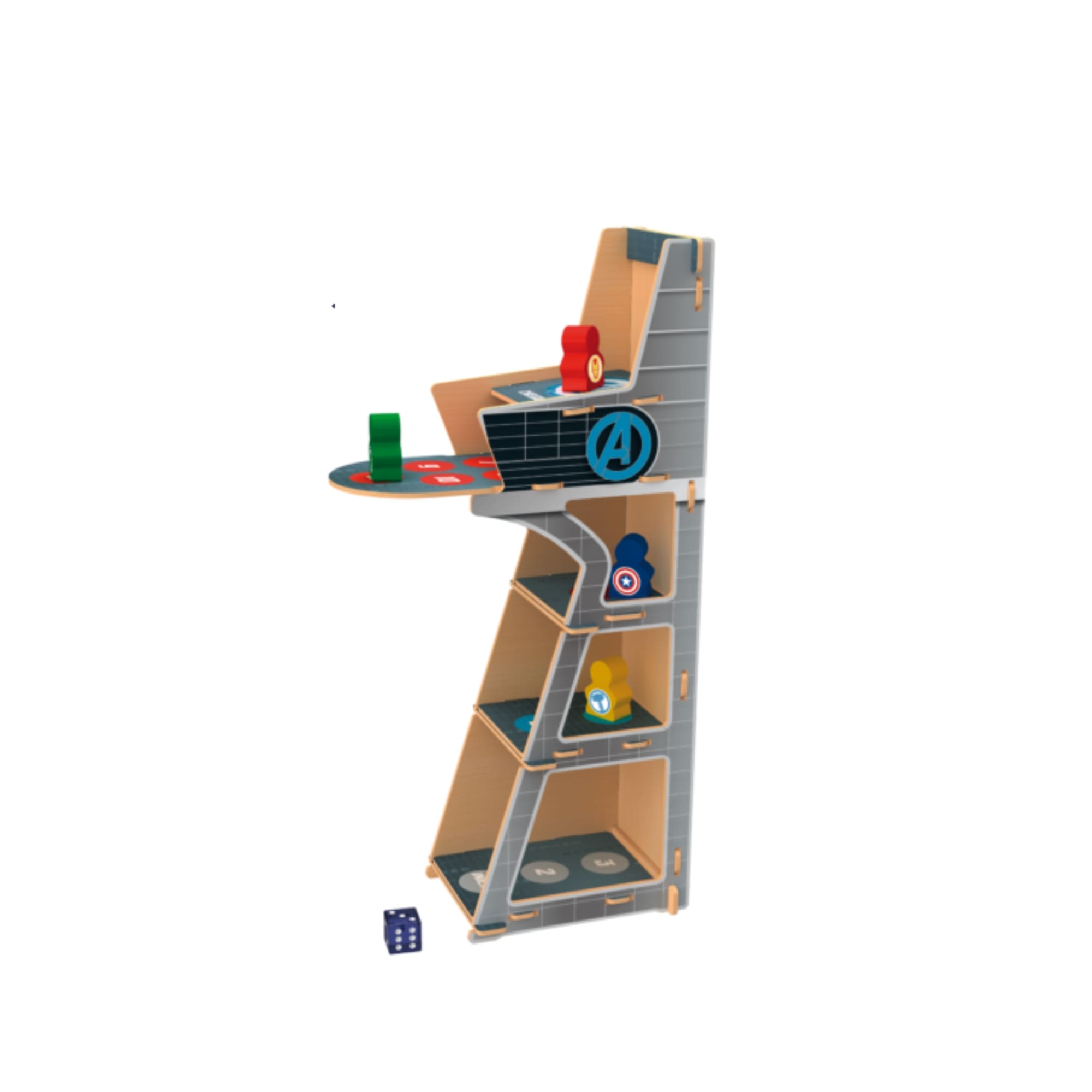 Jogo e PlaySet Missão Avengers + 6 Anos 6 Peças Xalingo - 68032