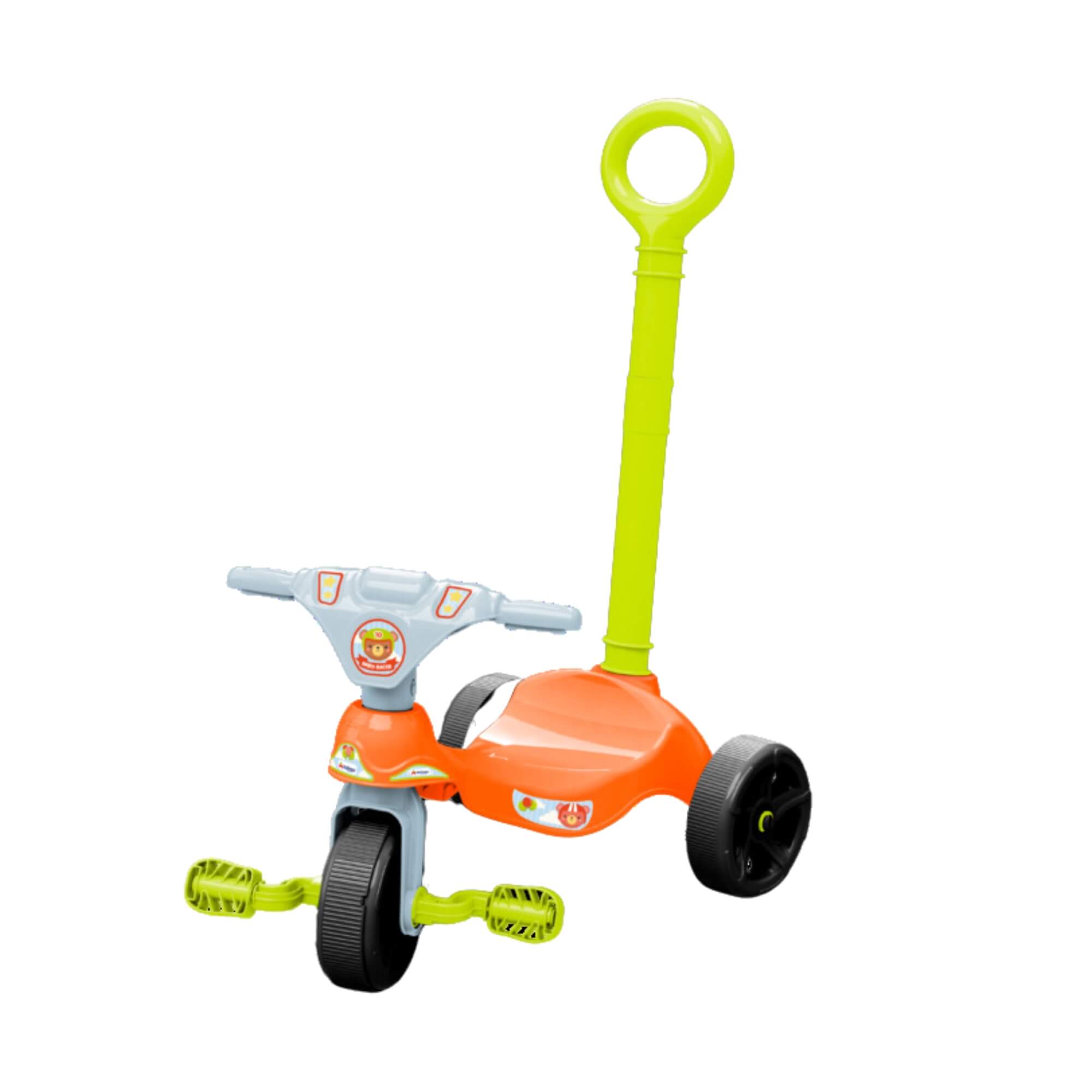 Triciclo Infantil Baby Racer com Empurrador Xalingo - 07675