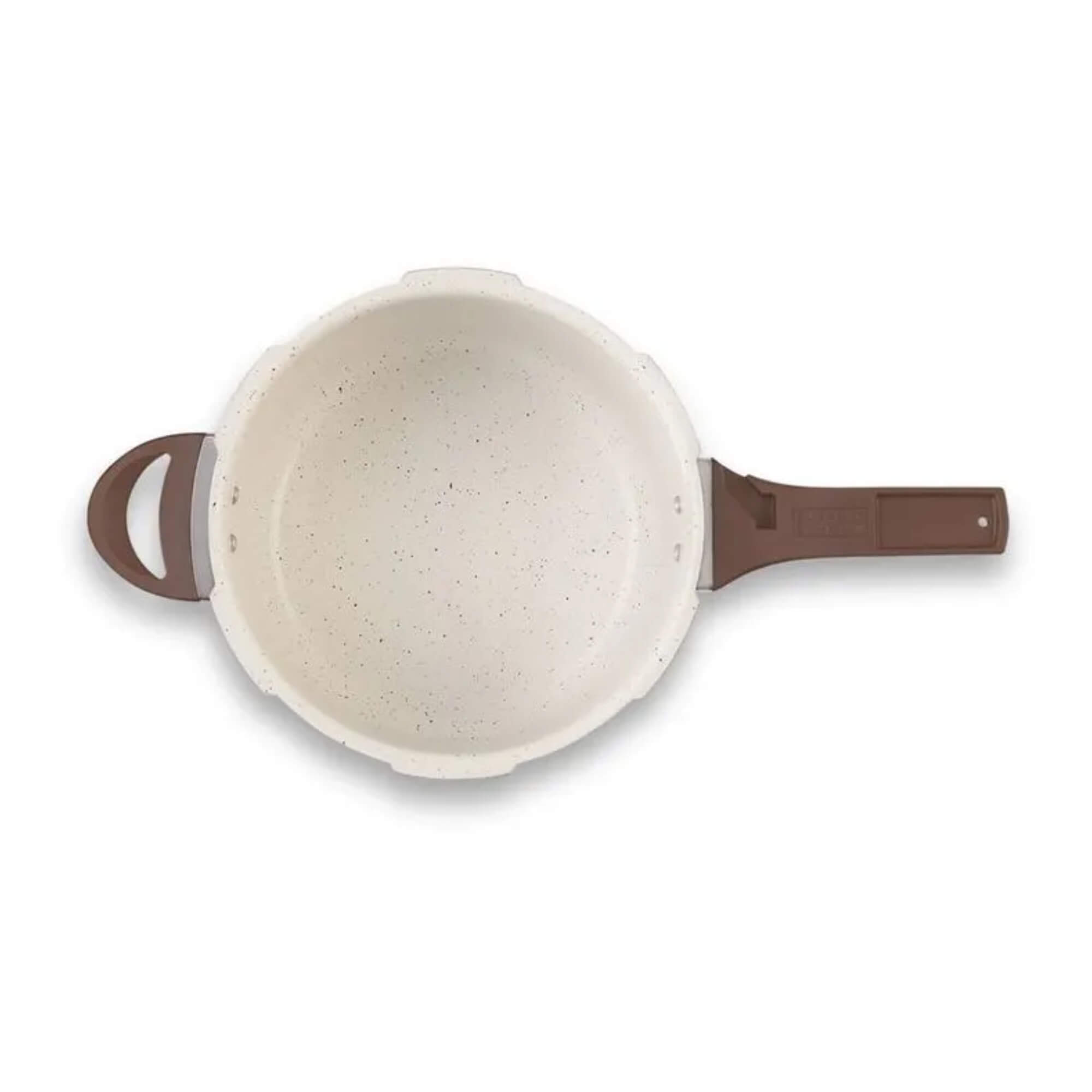 Panela de Pressão 20 cm Ceramic Life Pressure com Indução 4,2L Vanilla Brinox - 4952/101