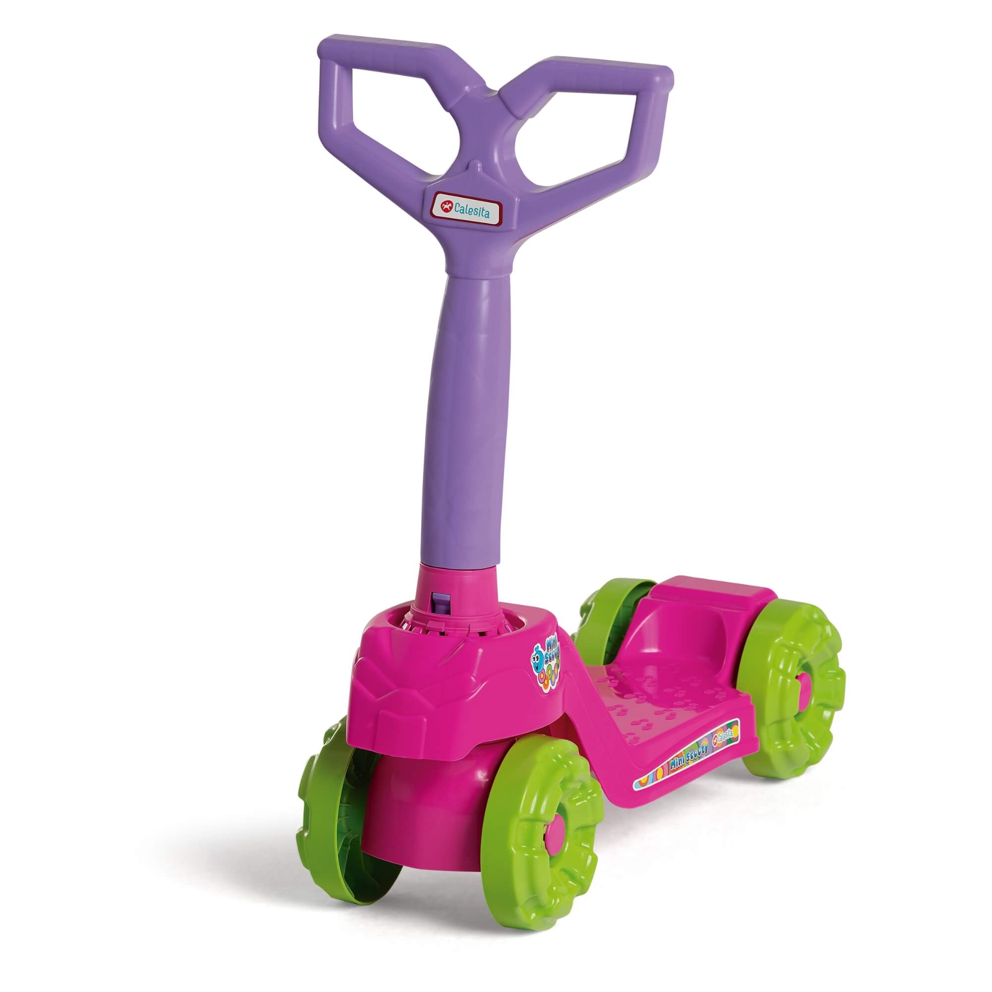Patinete Infantil Mini Scooty Rosa Modelo Sortido e Único Calesita - 0917