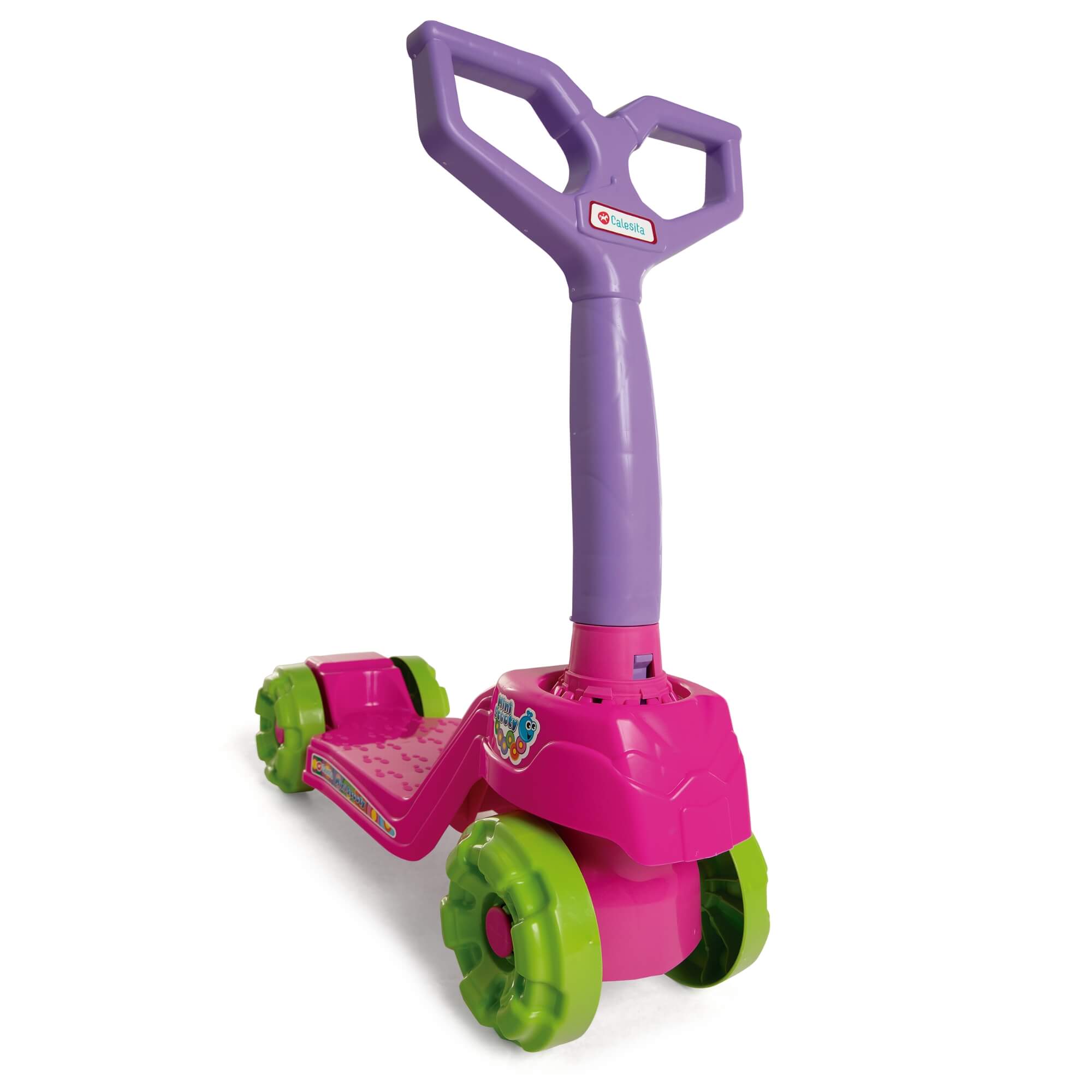 Patinete Infantil Mini Scooty Rosa Modelo Sortido e Único Calesita - 0917
