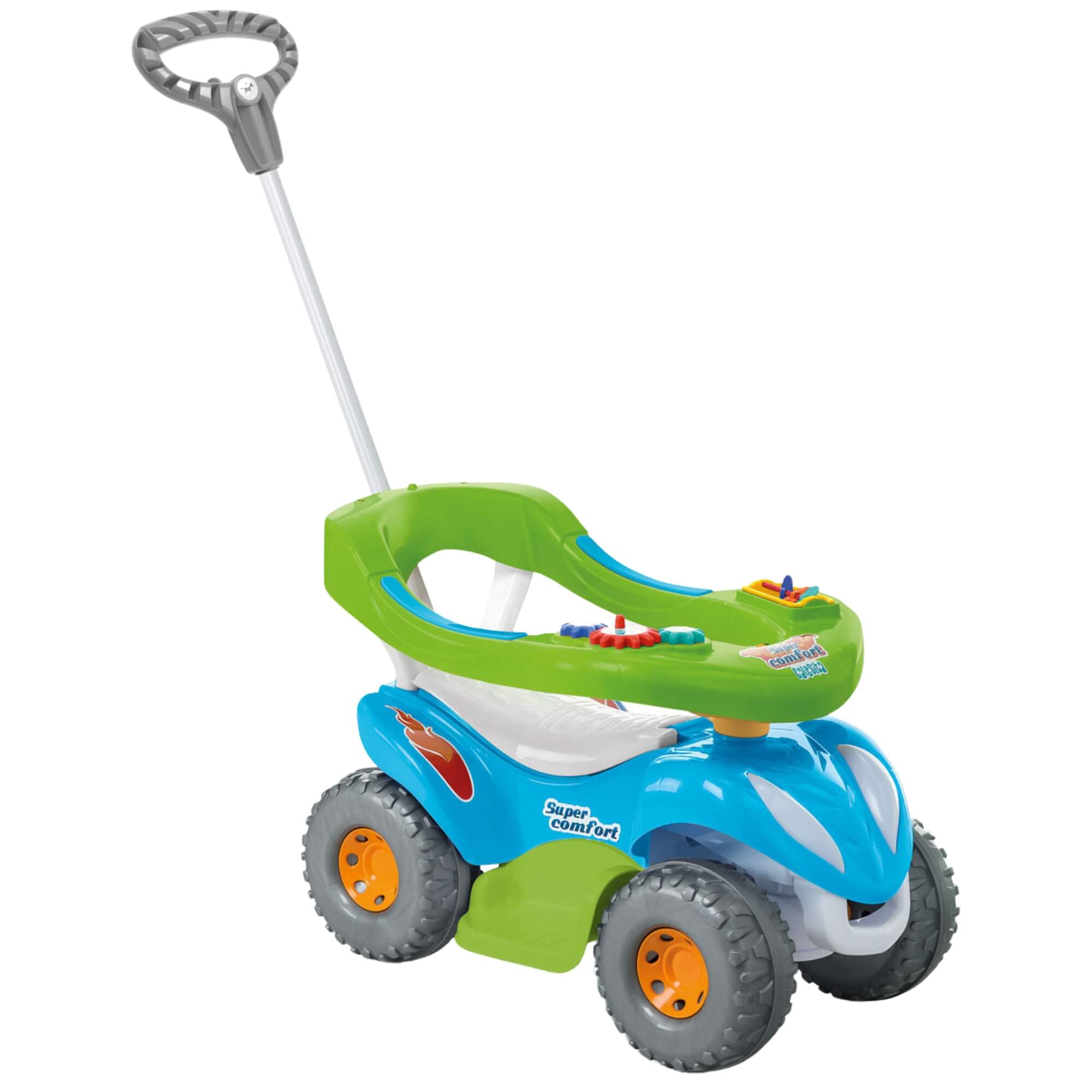Quadriciclo Infantil Super Comfort com Empurrador Calesita - 0942