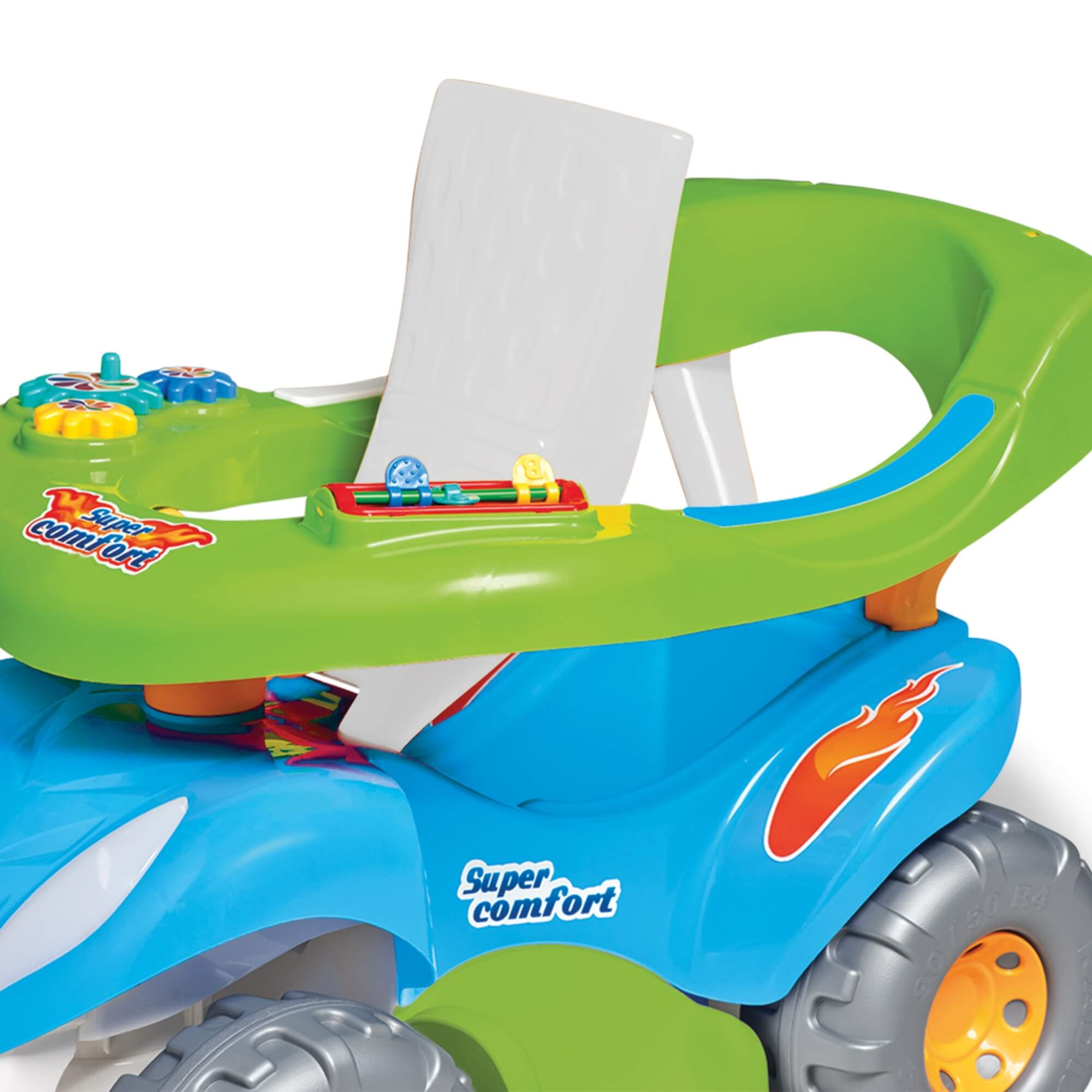 Quadriciclo Infantil Super Comfort com Empurrador Calesita - 0942