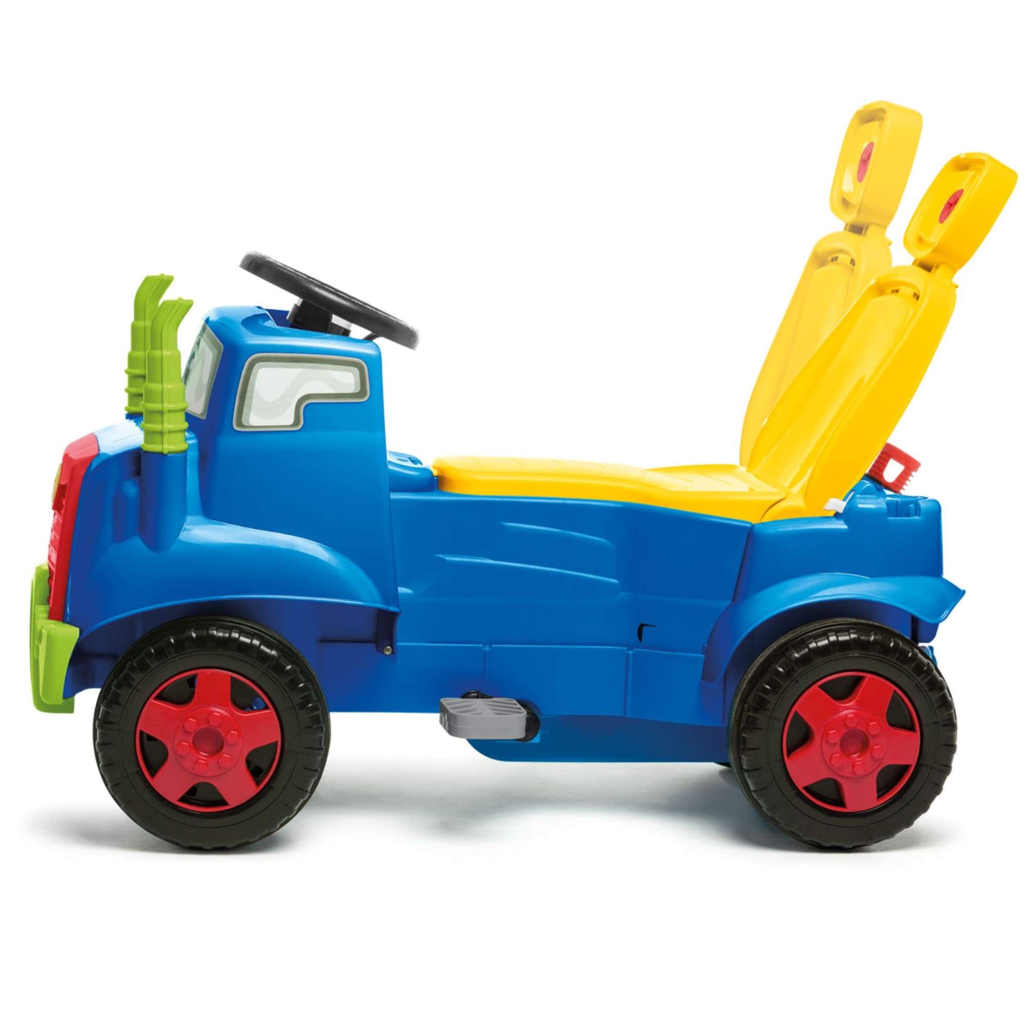 Quadriciclo Infantil MK Truck +24 Meses Empurrador e Pedal C/Som Calesita- 0982