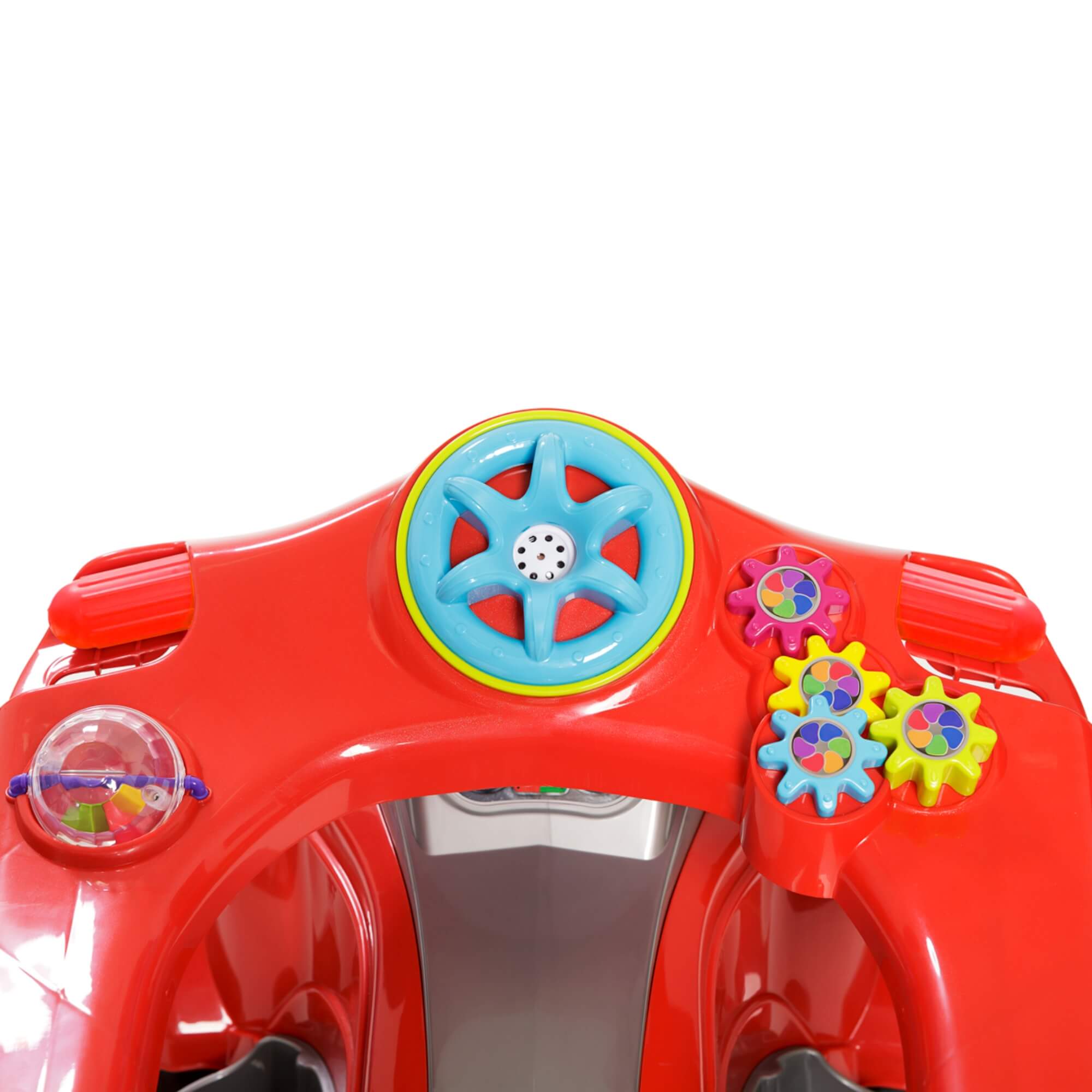 Quadriciclo Infantil Road Vermelho com Pedal e Empurrador Calesita - 0988