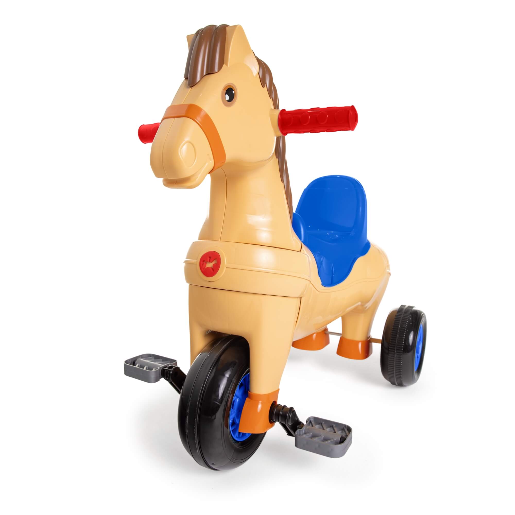 Triciclo Infantil Poto +24 Meses Empurrador e Pedal com Som CALESITA - 1011
