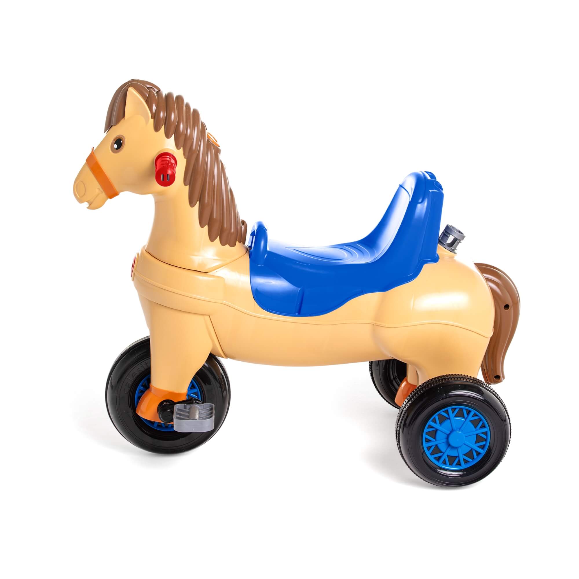 Triciclo Infantil Poto +24 Meses Empurrador e Pedal com Som CALESITA - 1011