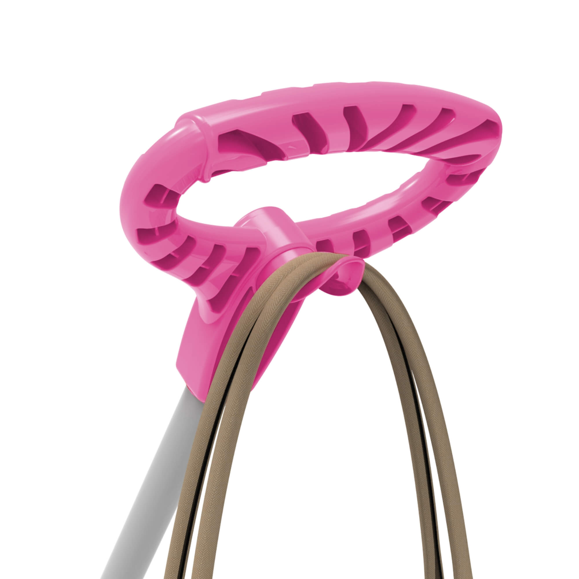 Triciclo Infantil Potó Rosa com Pedal e Empurrador Calesita - 1012