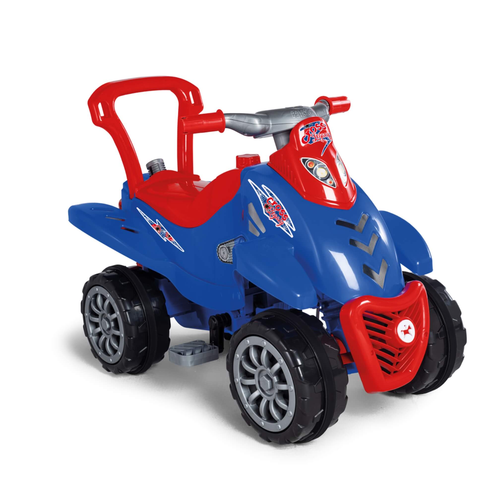 Quadriciclo Infantil Cross Legacy com Pedal e Empurrador Calesita - 1016