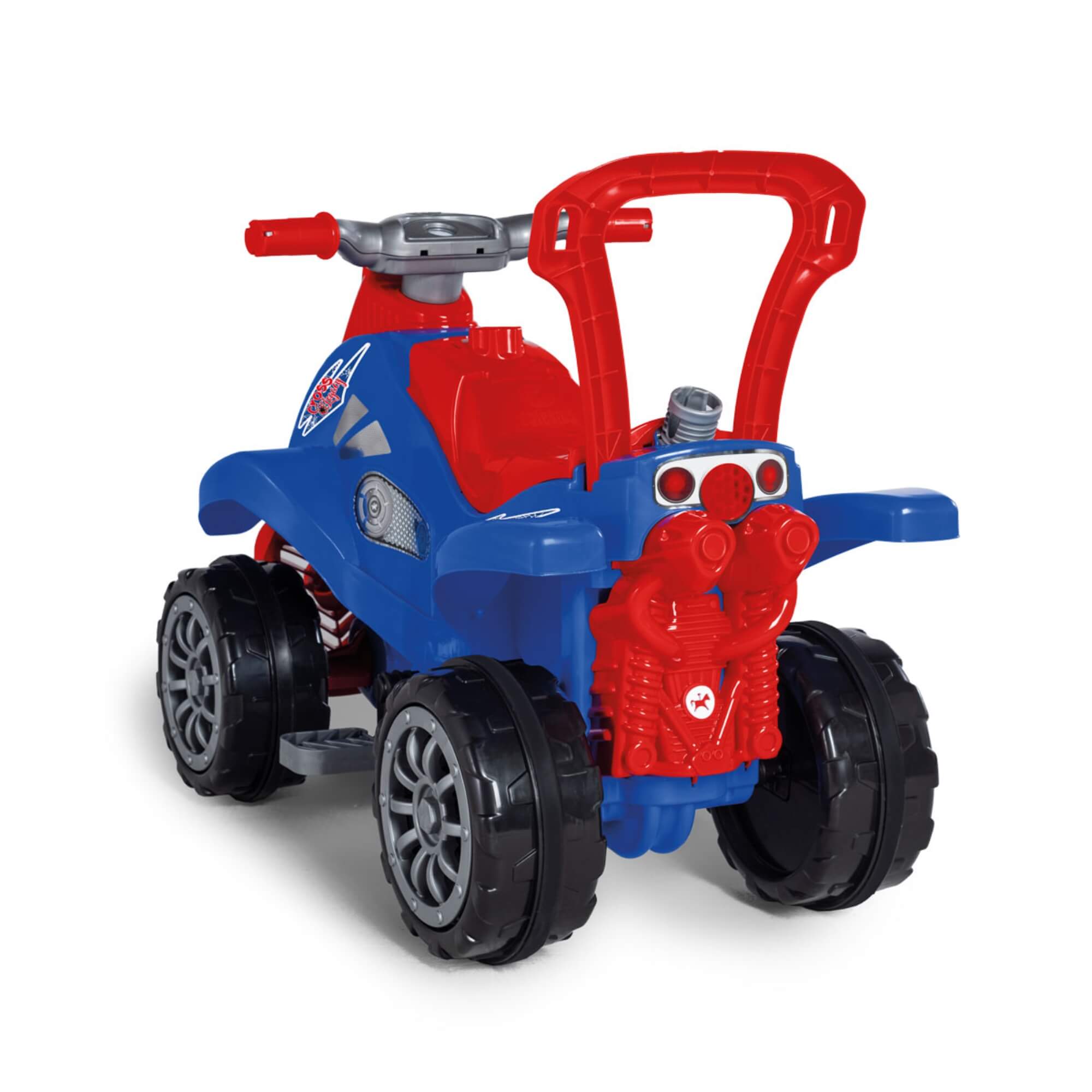 Quadriciclo Infantil Cross Legacy com Pedal e Empurrador Calesita - 1016