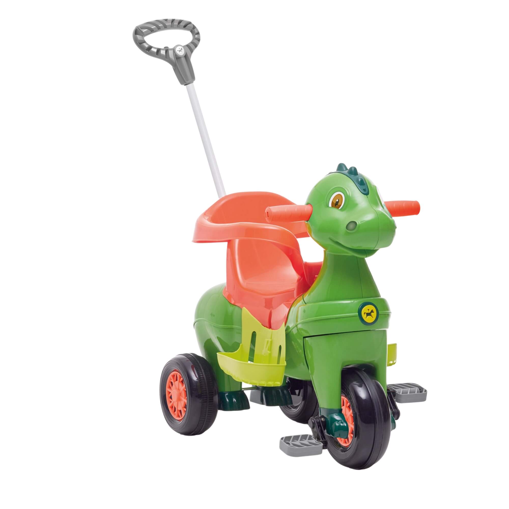 Triciclo Infantil Didino com Pedal e Empurrador Calesita - 1021