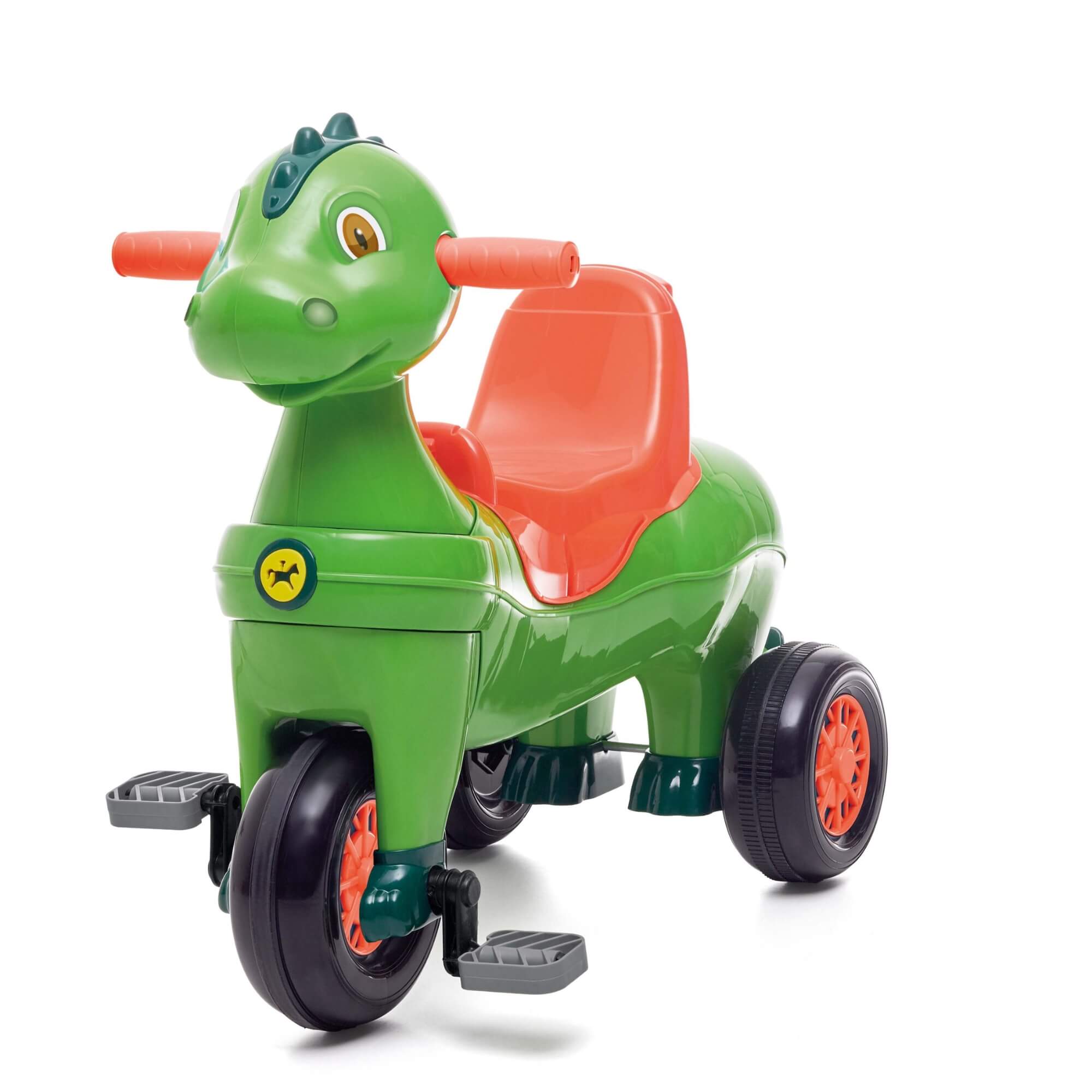 Triciclo Infantil Didino com Pedal e Empurrador Calesita - 1021
