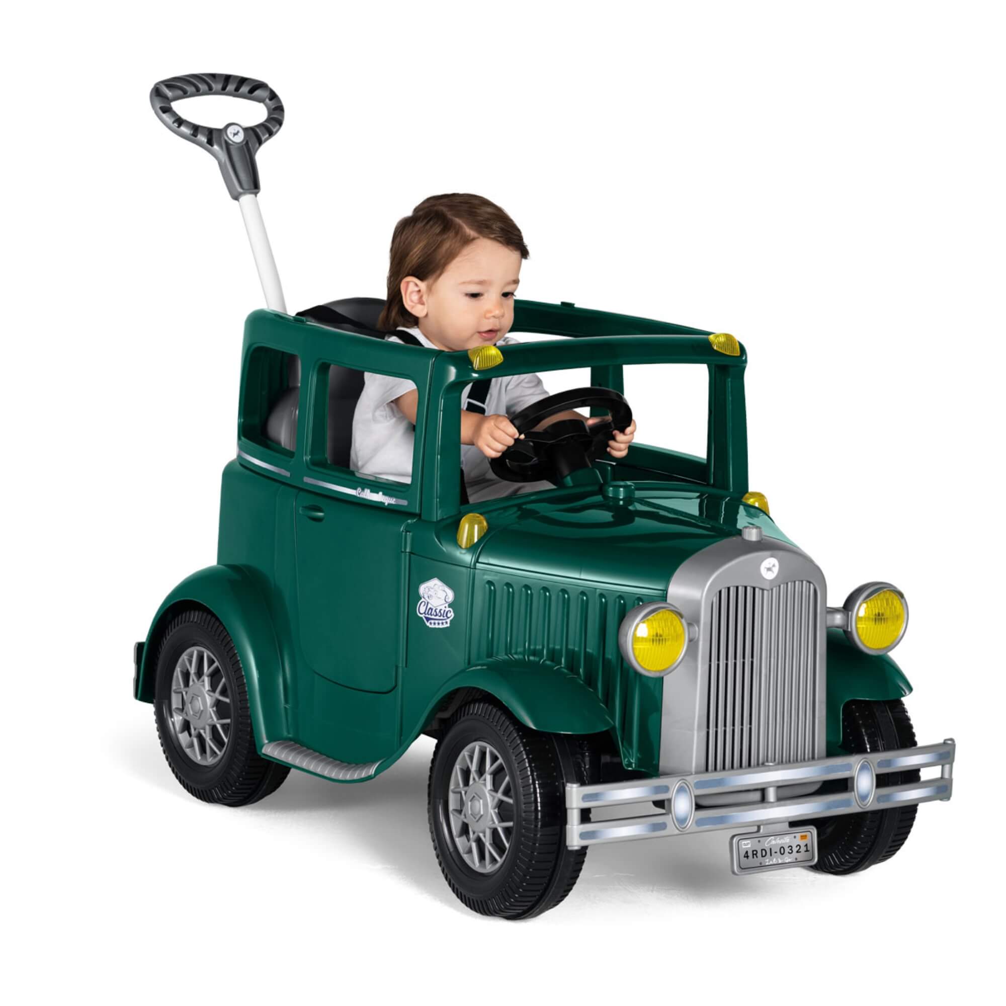 Carrinho de Passeio Calhambek com Pedal e Empurrador Calesita - 1031