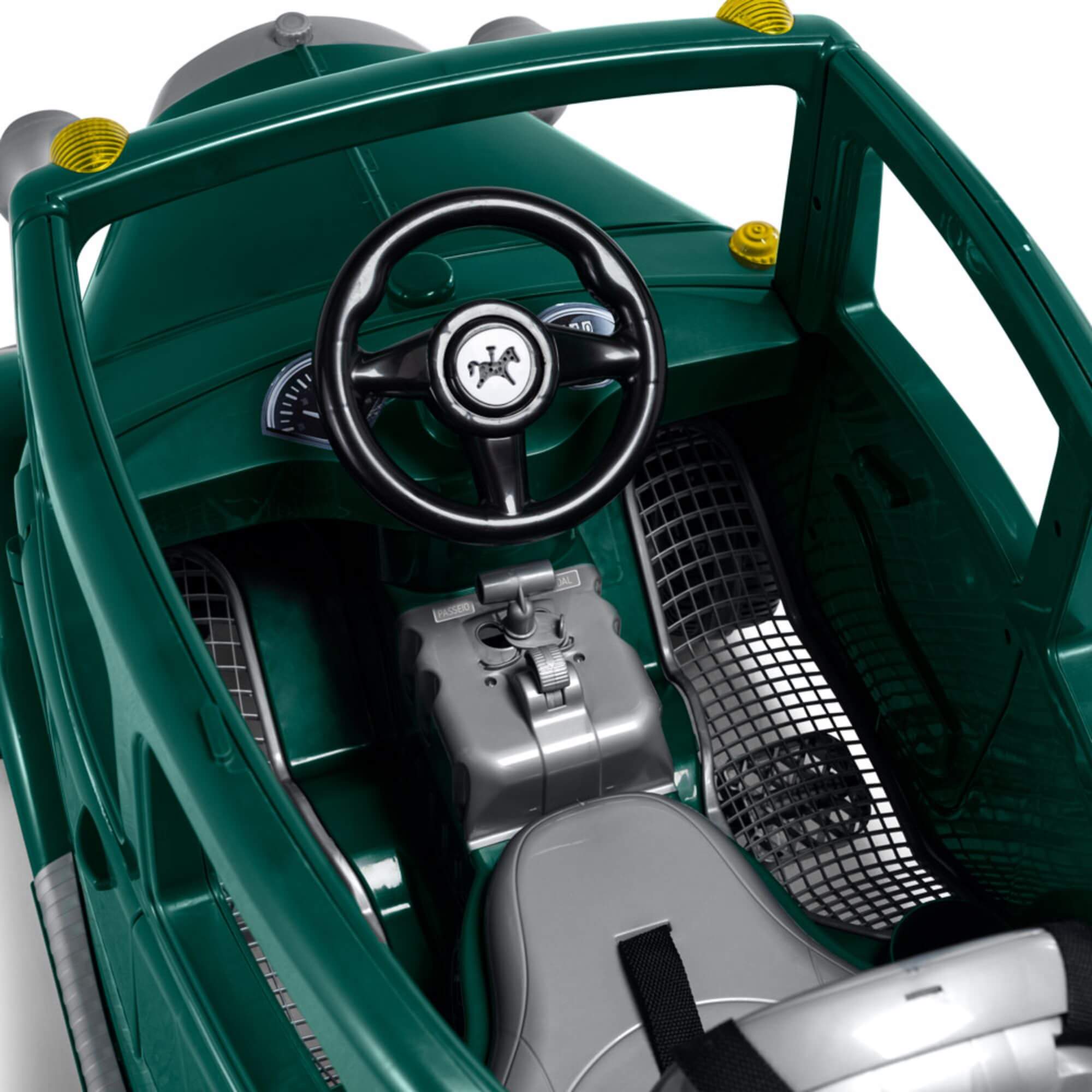 Carrinho de Passeio Calhambek com Pedal e Empurrador Calesita - 1031