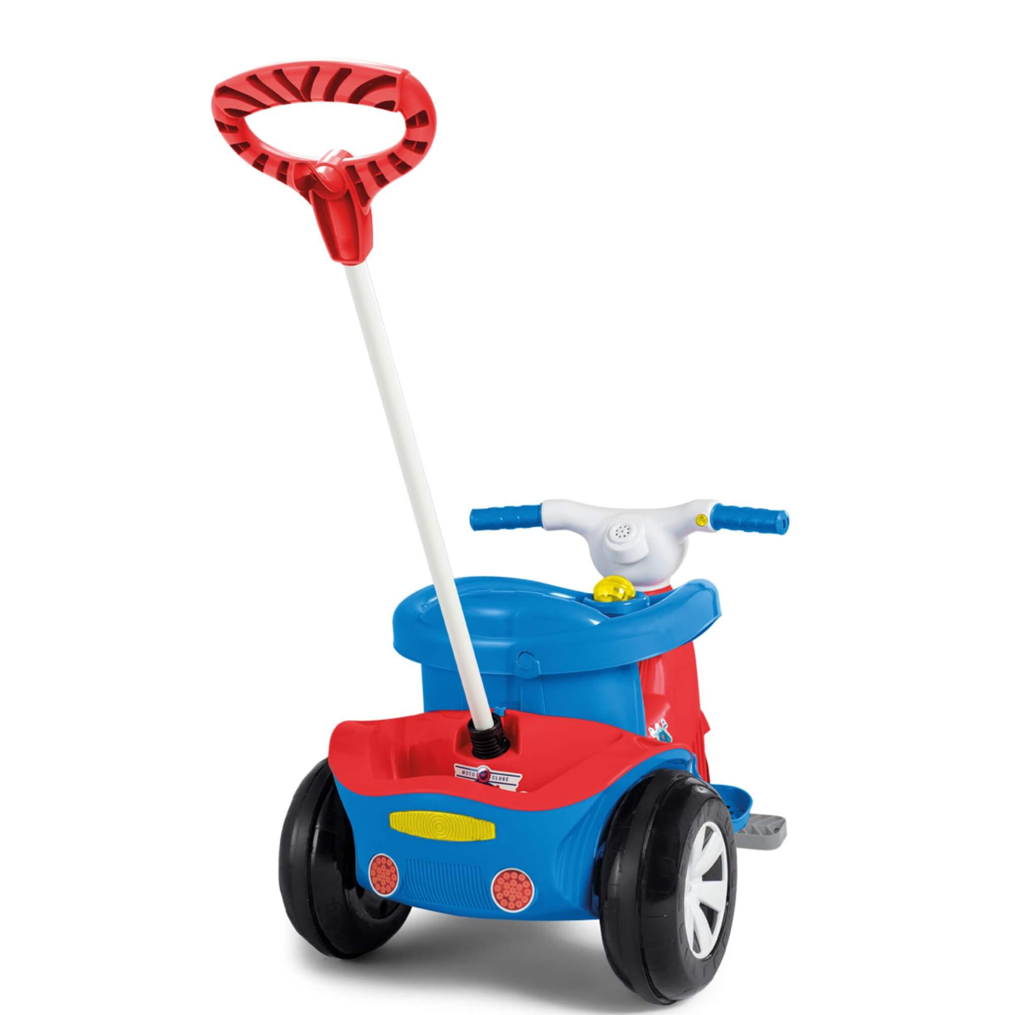 Triciclo Infantil Velomoto 2 em 1 com Empurrador Calesita - 1040