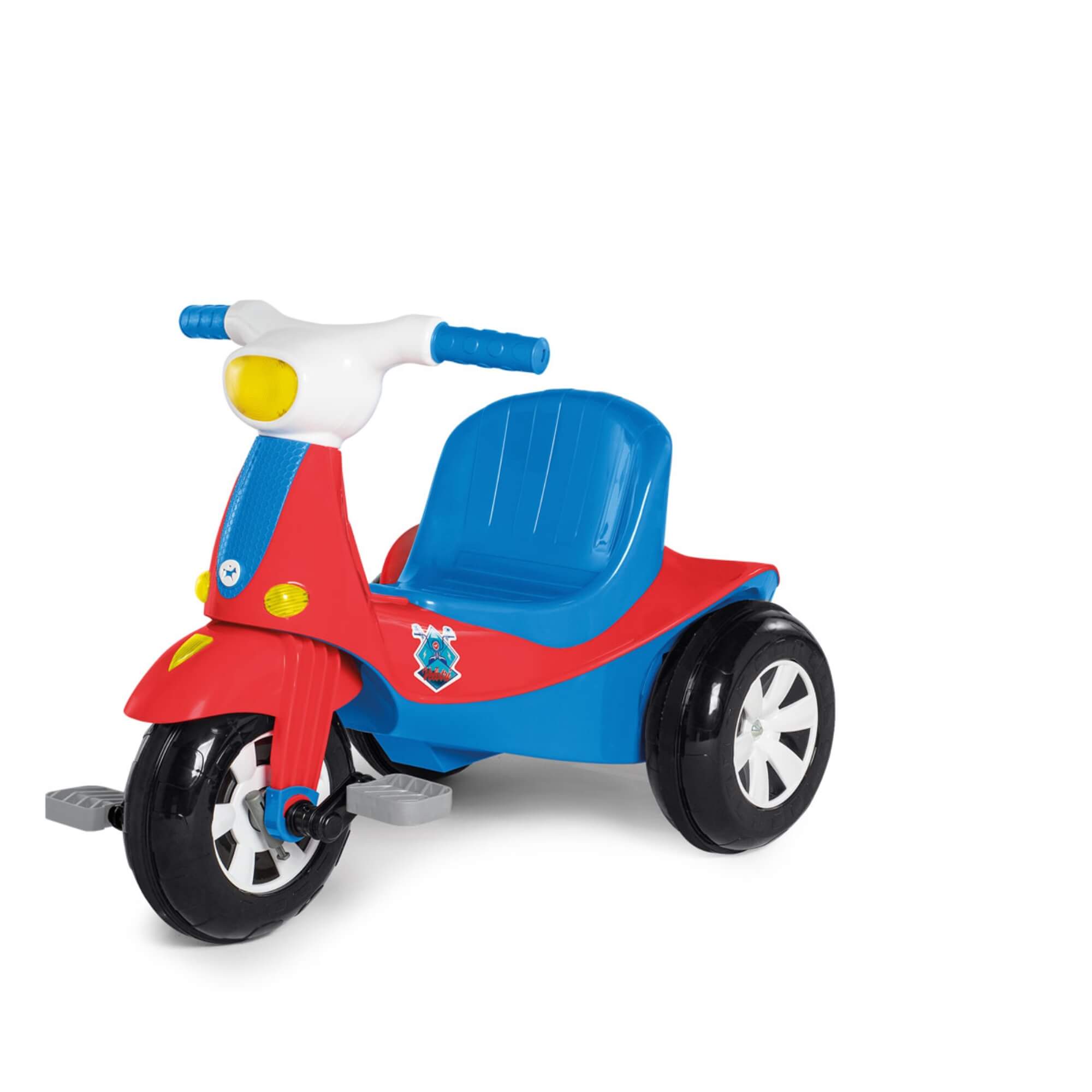 Triciclo Infantil Velomoto 2 em 1 com Empurrador Calesita - 1040
