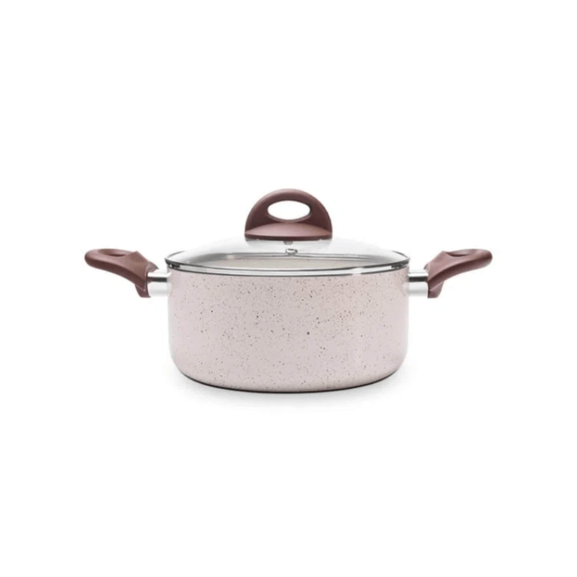 Conjunto de Panelas Antiaderente Ceramic Life Smart Plus Vanilla 6 Peças Brinox - 4791/102 (N/A)