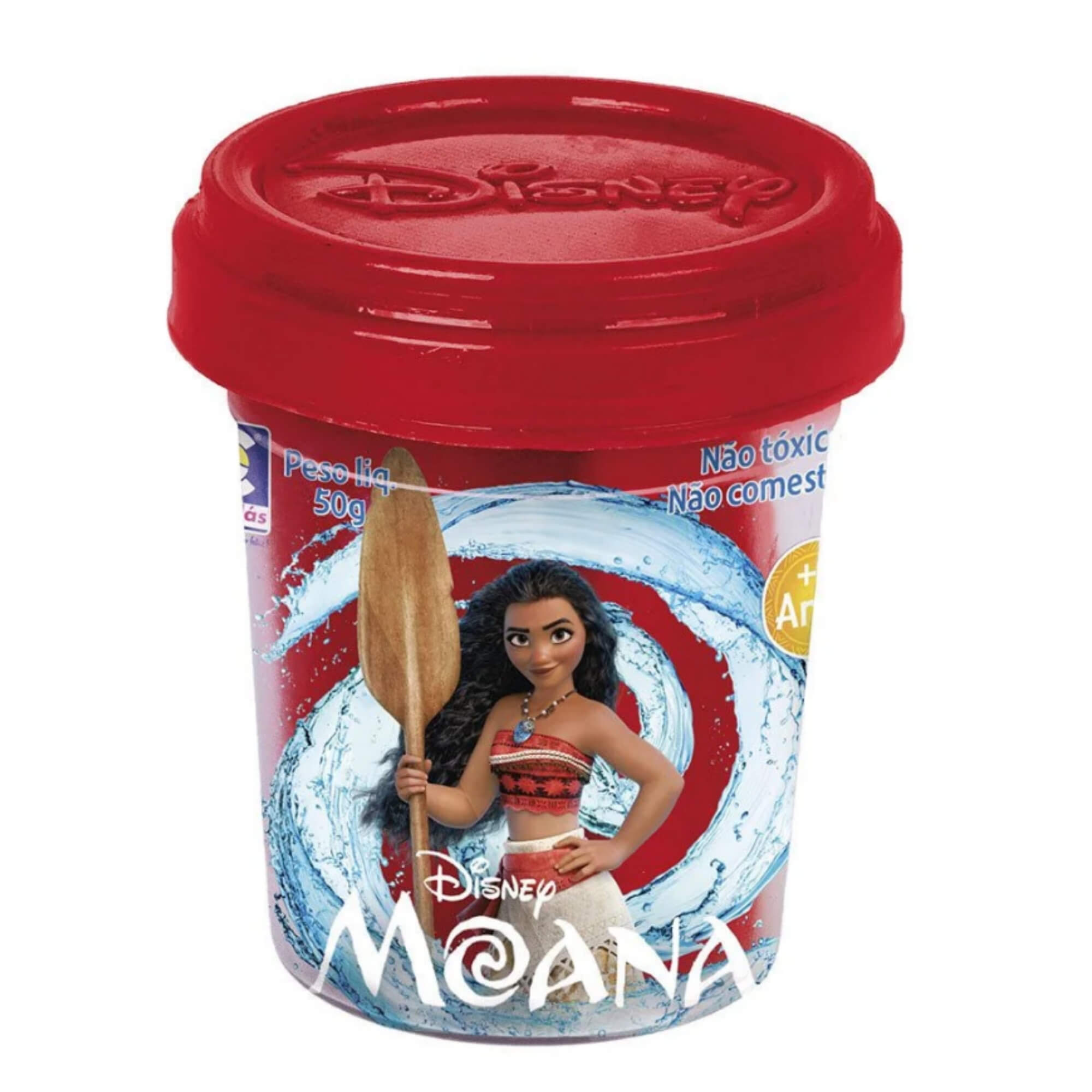 Brinquedo Infantil Kit de Massinhas de Modelar da Moana Cotiplás - 2694
