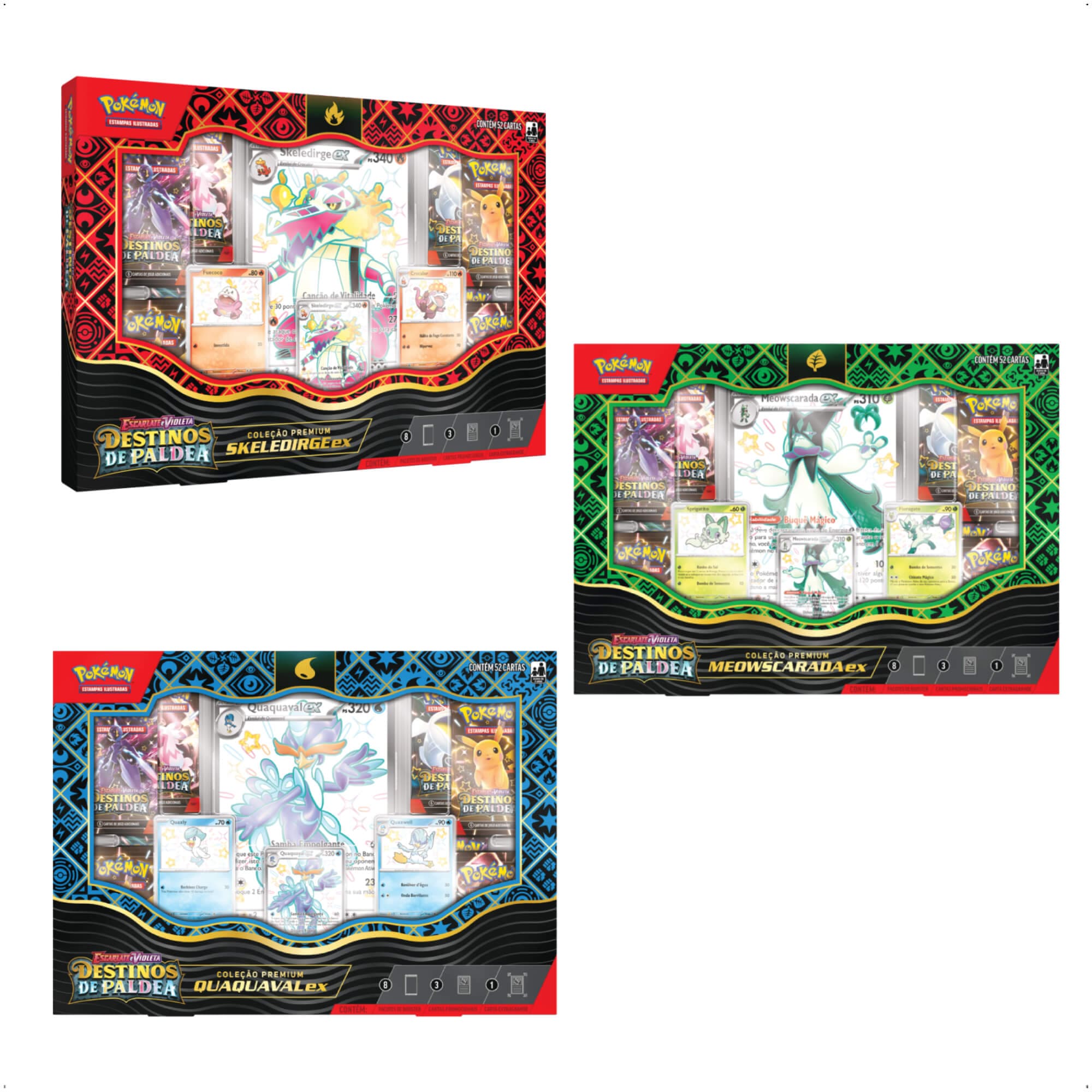 Pokemon EV4.5 Box Iniciais De Paldea EX Copag 33861