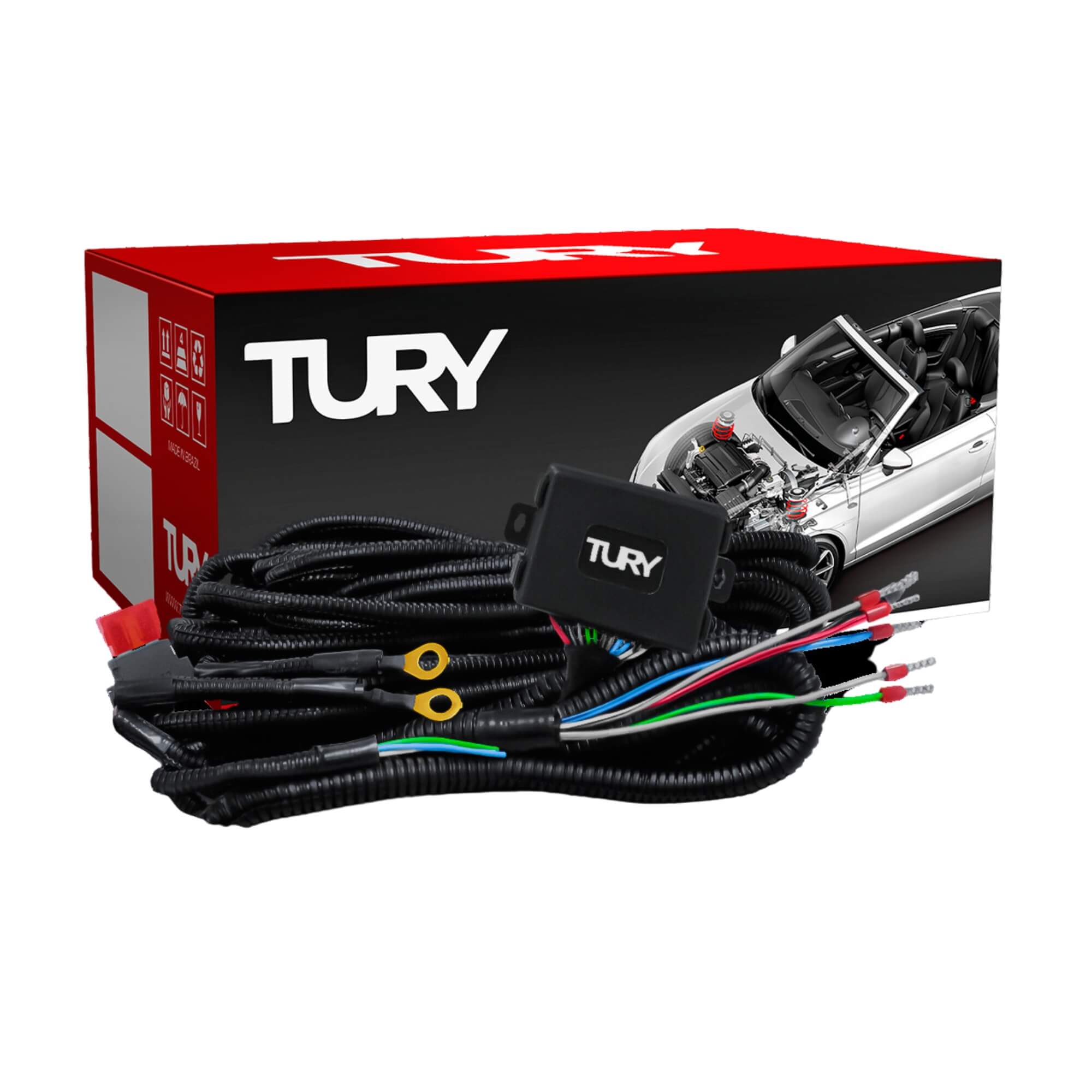 Módulo de Proteção Elétrica para Engate Amarok a partir de 2011 PA Tury - CONNECT_IP_5.1DG