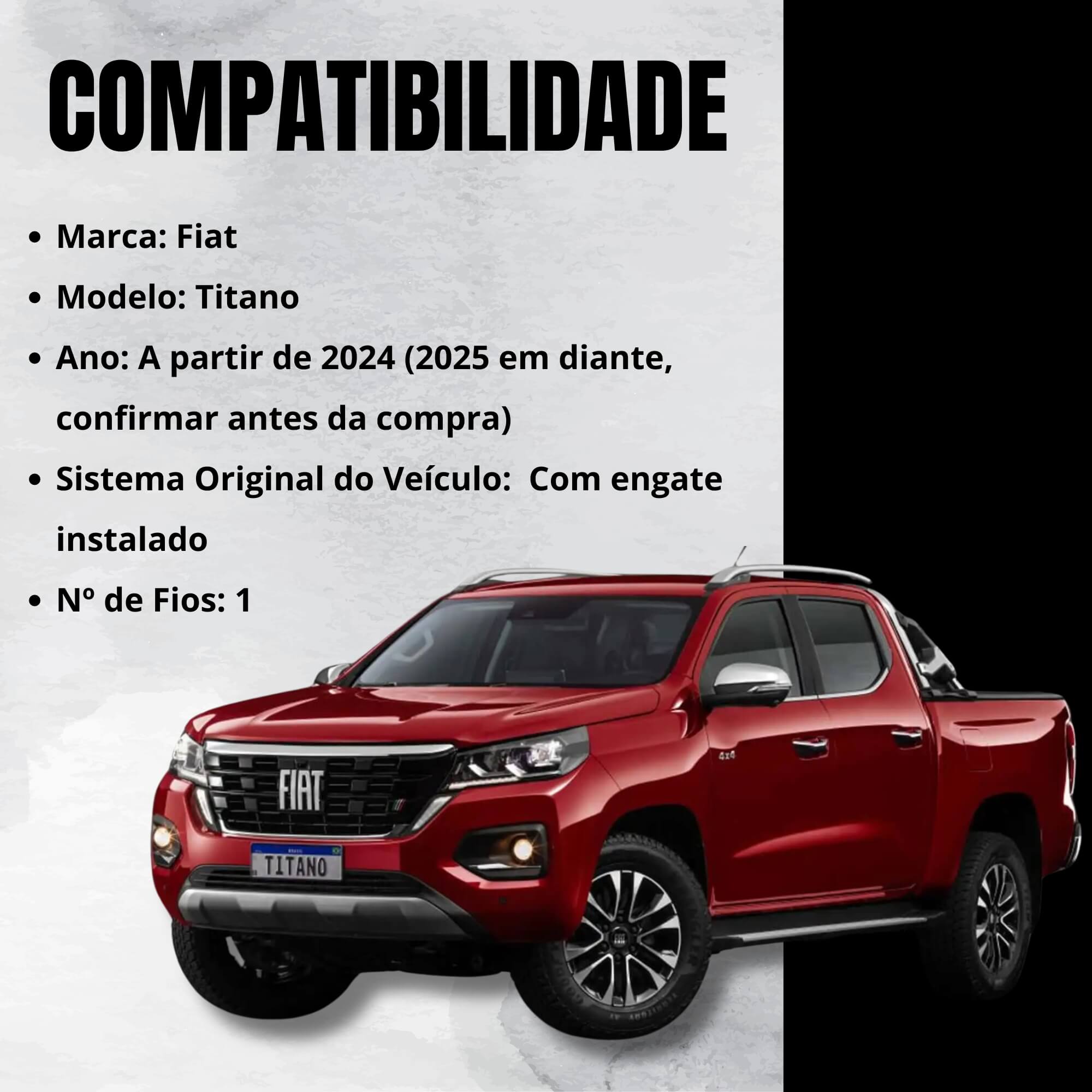 Módulo de Proteção Elétrica Engate Titano a partir de 2024 PA Tury - CONNECT_IP_5.1DH