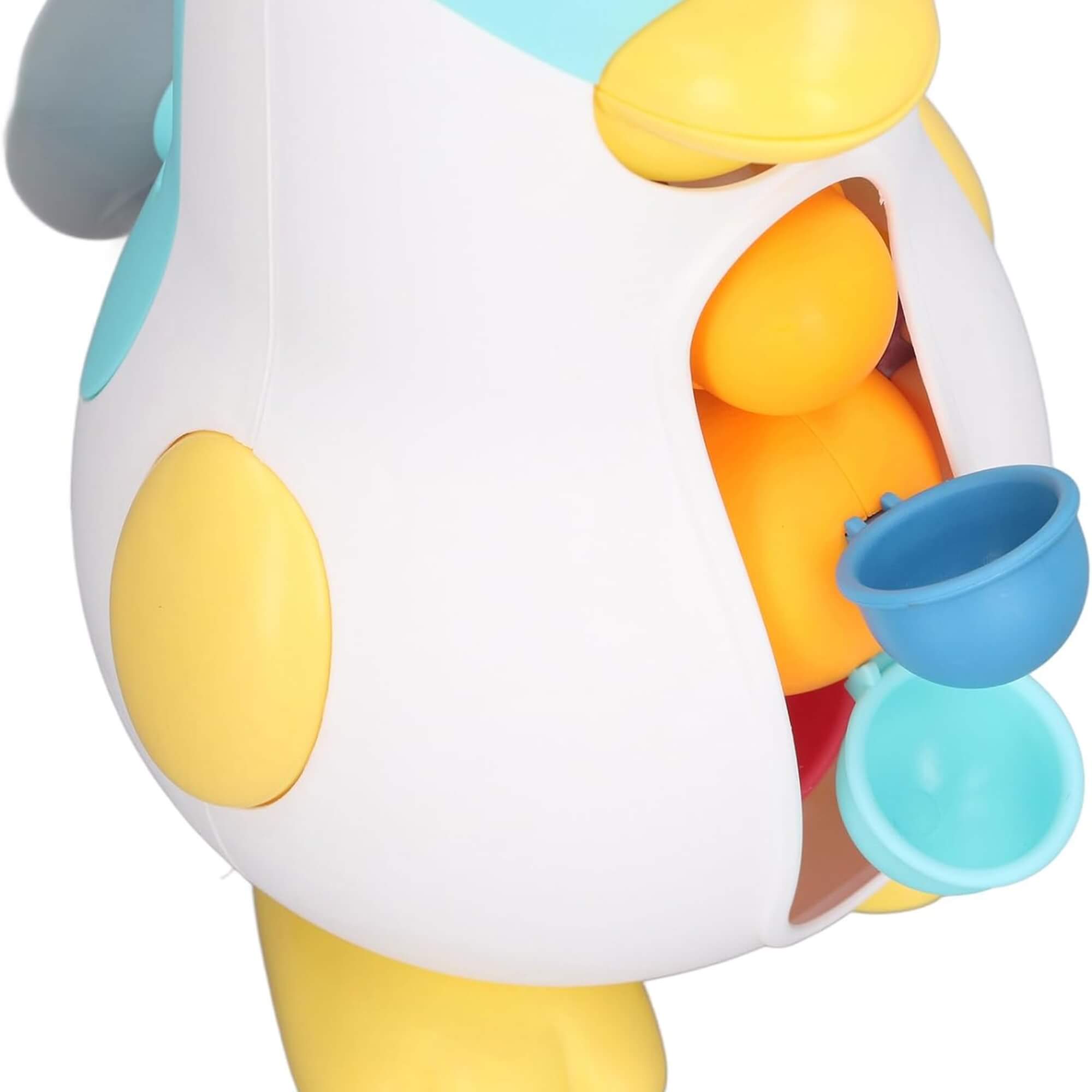 Brinquedo de Banheira para Bebês Pinguim Monta e Desmonta Polibrinq - BB3027