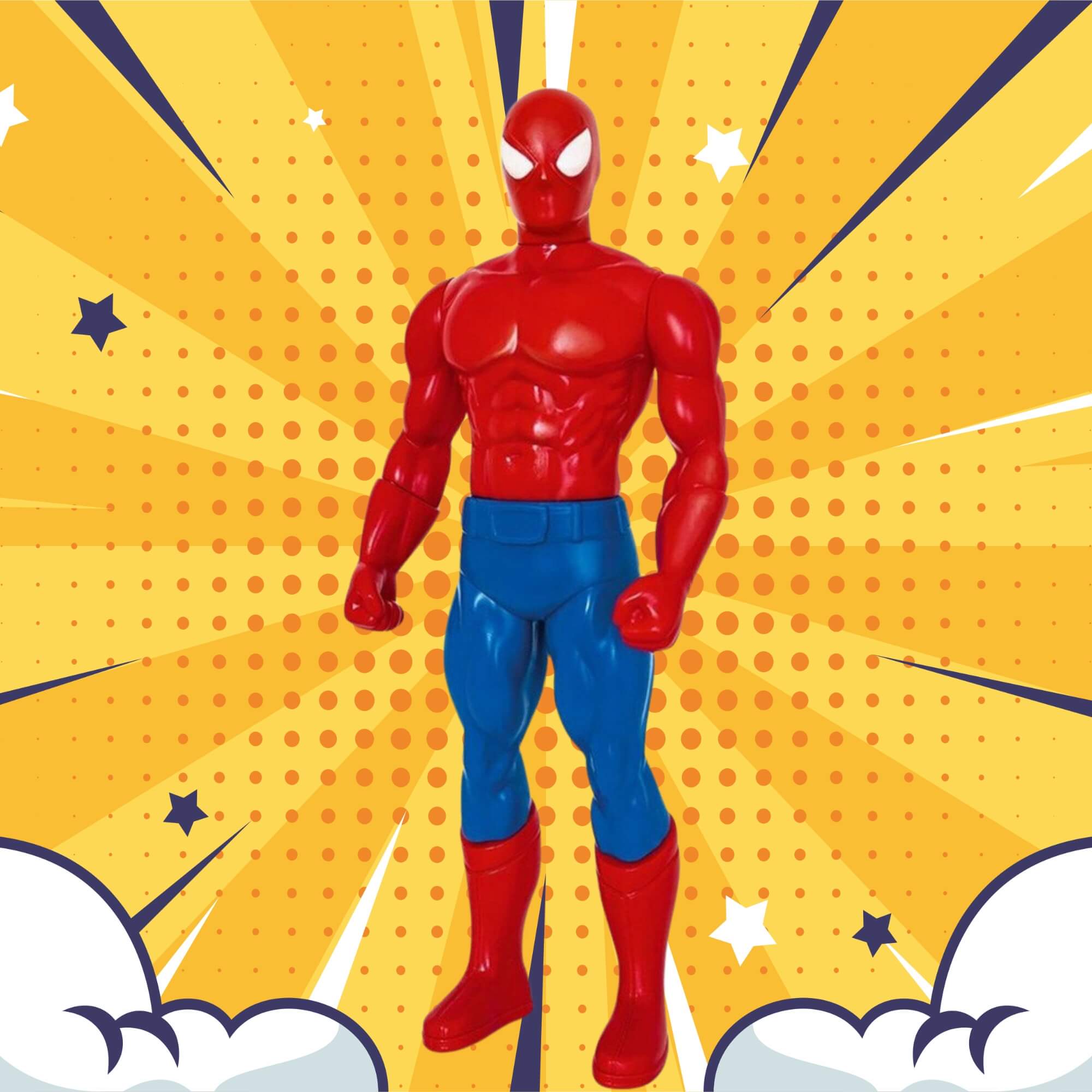 Brinquedo Infantil Boneco Aracmiano Heróis da Toys Super Toys - 265