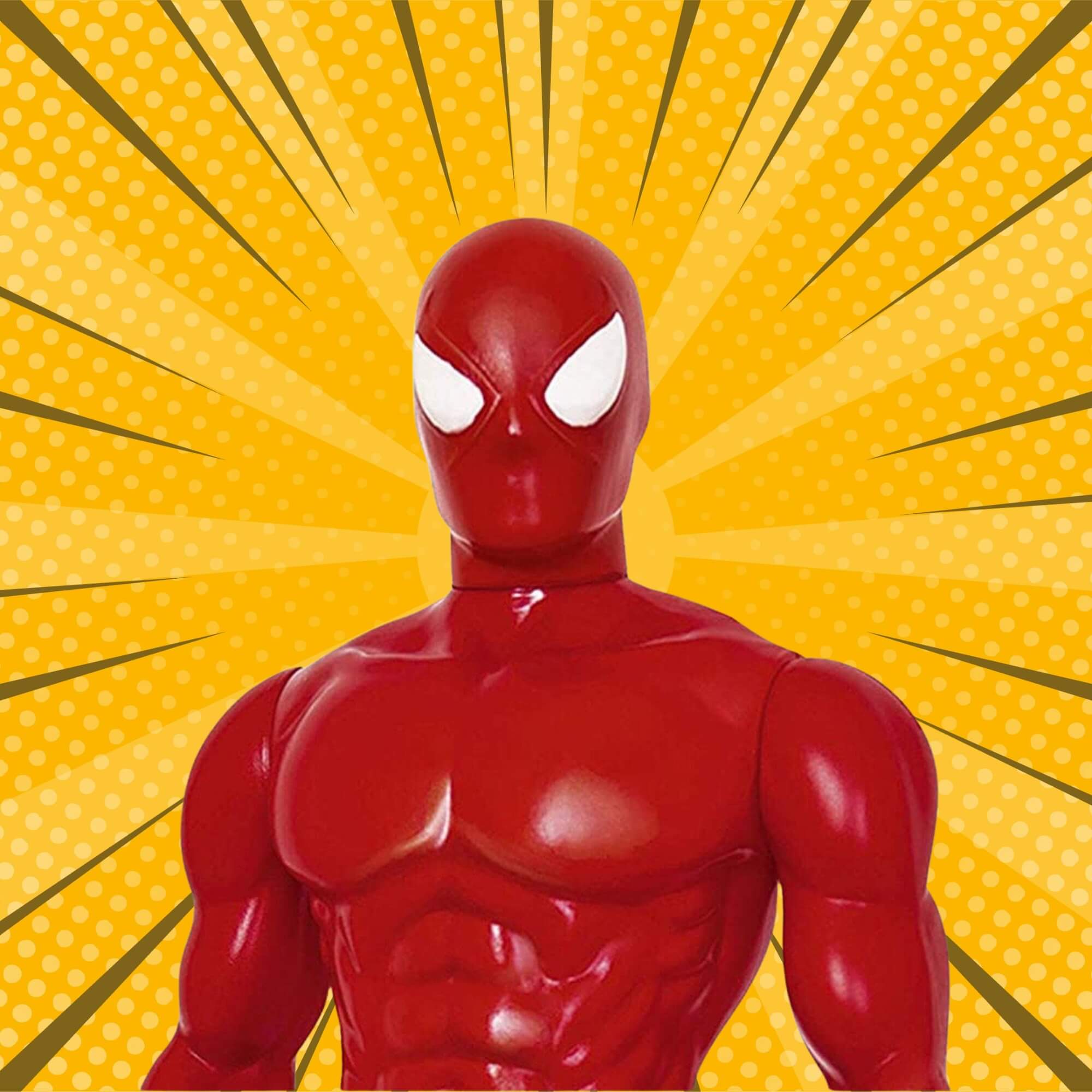 Brinquedo Infantil Boneco Aracmiano Heróis da Toys Super Toys - 265