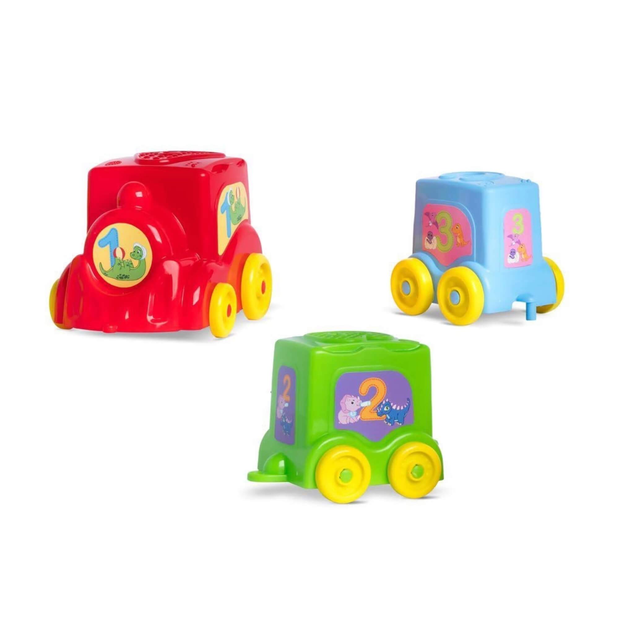 Brinquedo Infantil Educativo Trenzinho de Encaixar Baby Super Toys - 299