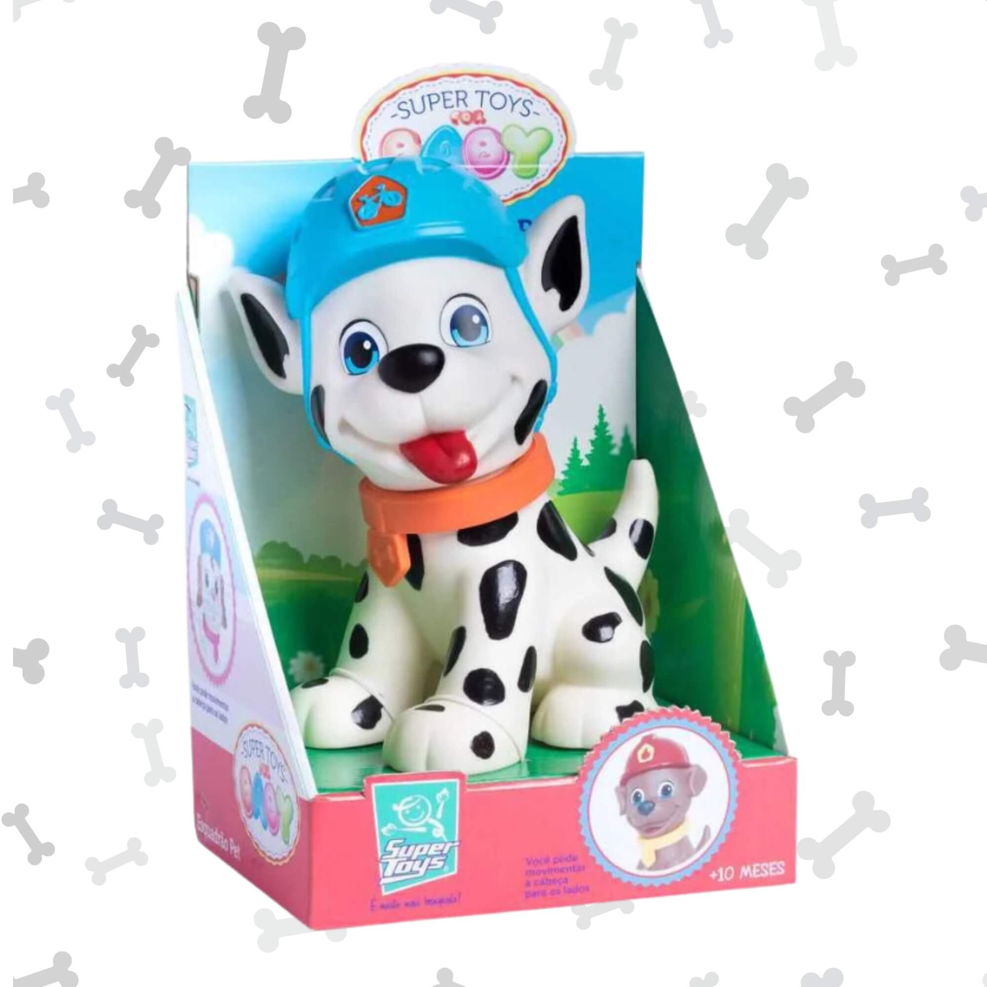 Brinquedo Infantil Cachorrinho Baby Esquadrão Pet Sortido e Unitário Super Toys - 306