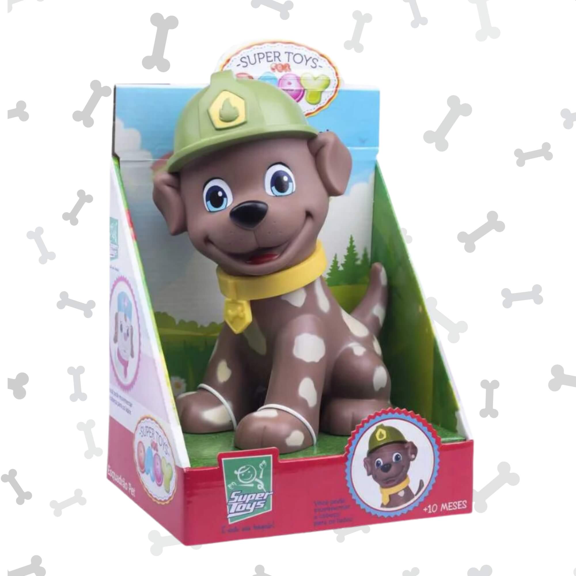 Brinquedo Infantil Cachorrinho Baby Esquadrão Pet Sortido e Unitário Super Toys - 306