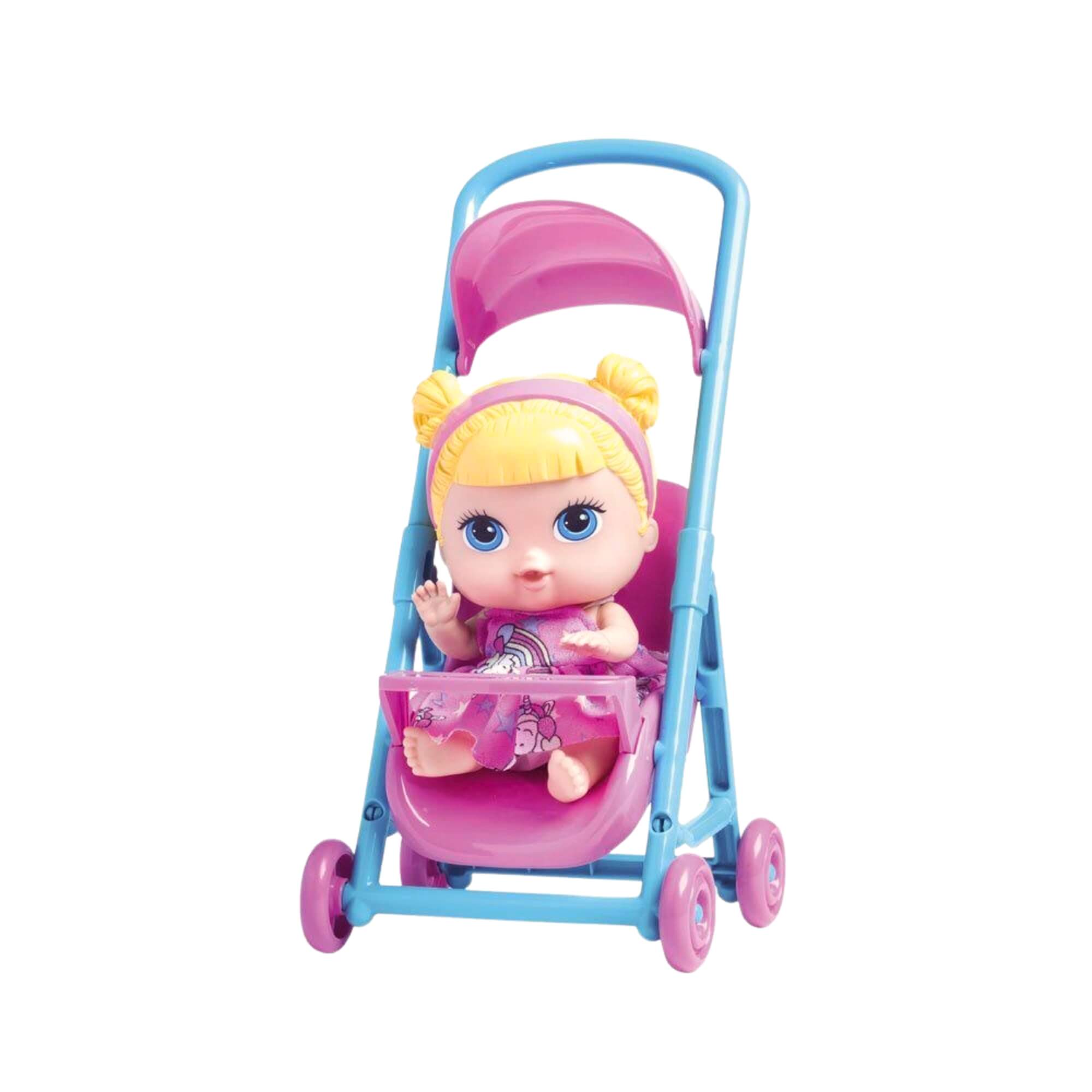 Boneca Babys Collection Mini Carrinho Super Toys - 338