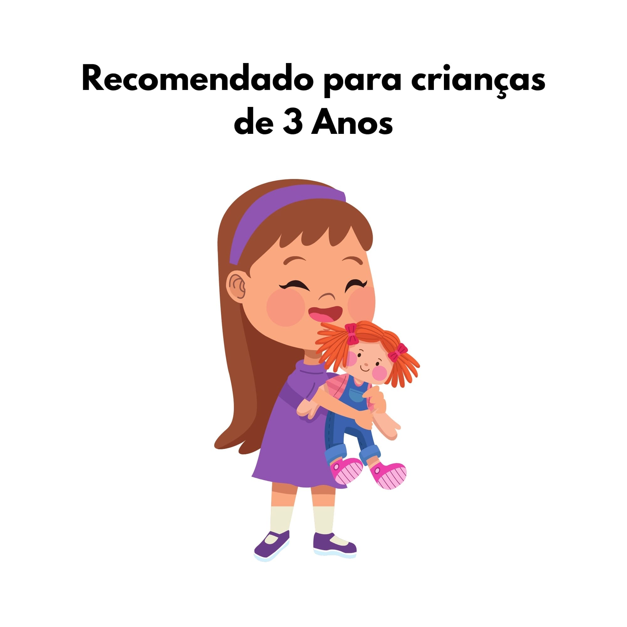 Boneca Nenequinha Clássica Vestido Pink Super Toys - 342