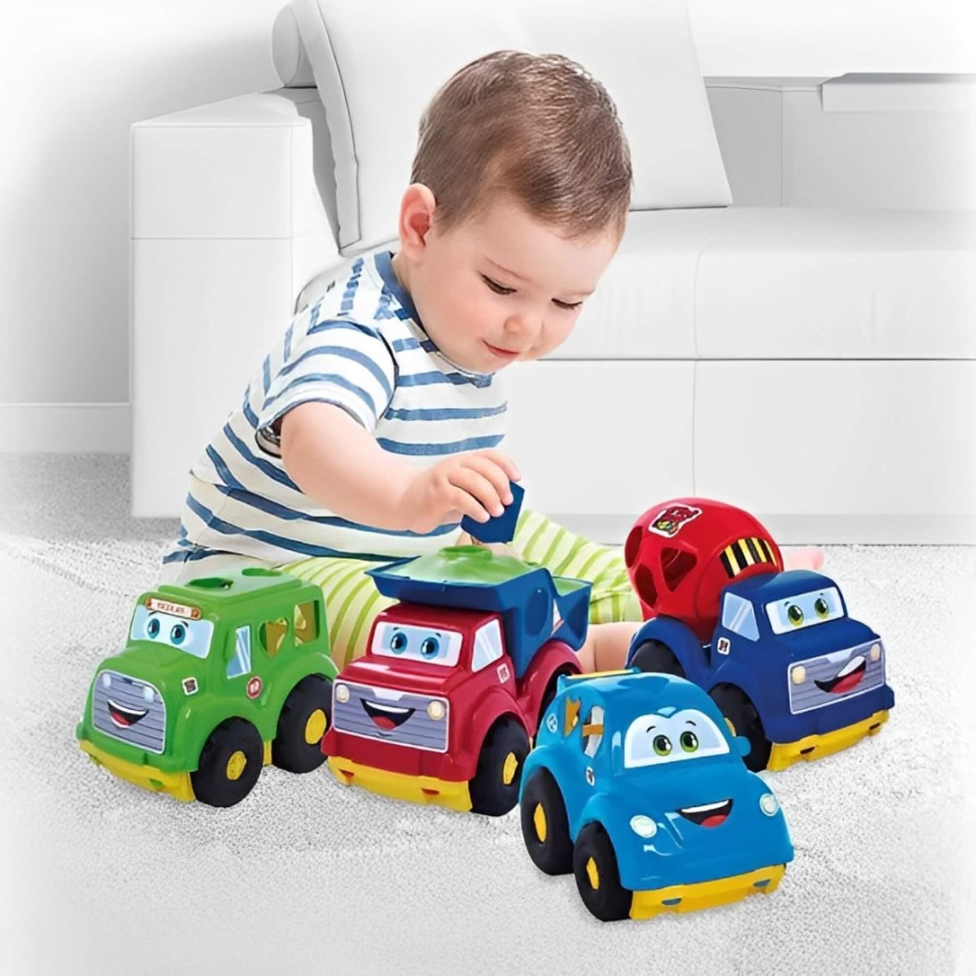 Brinquedo Didático para Bebê Caminhão Betoneira Super Toys - 389