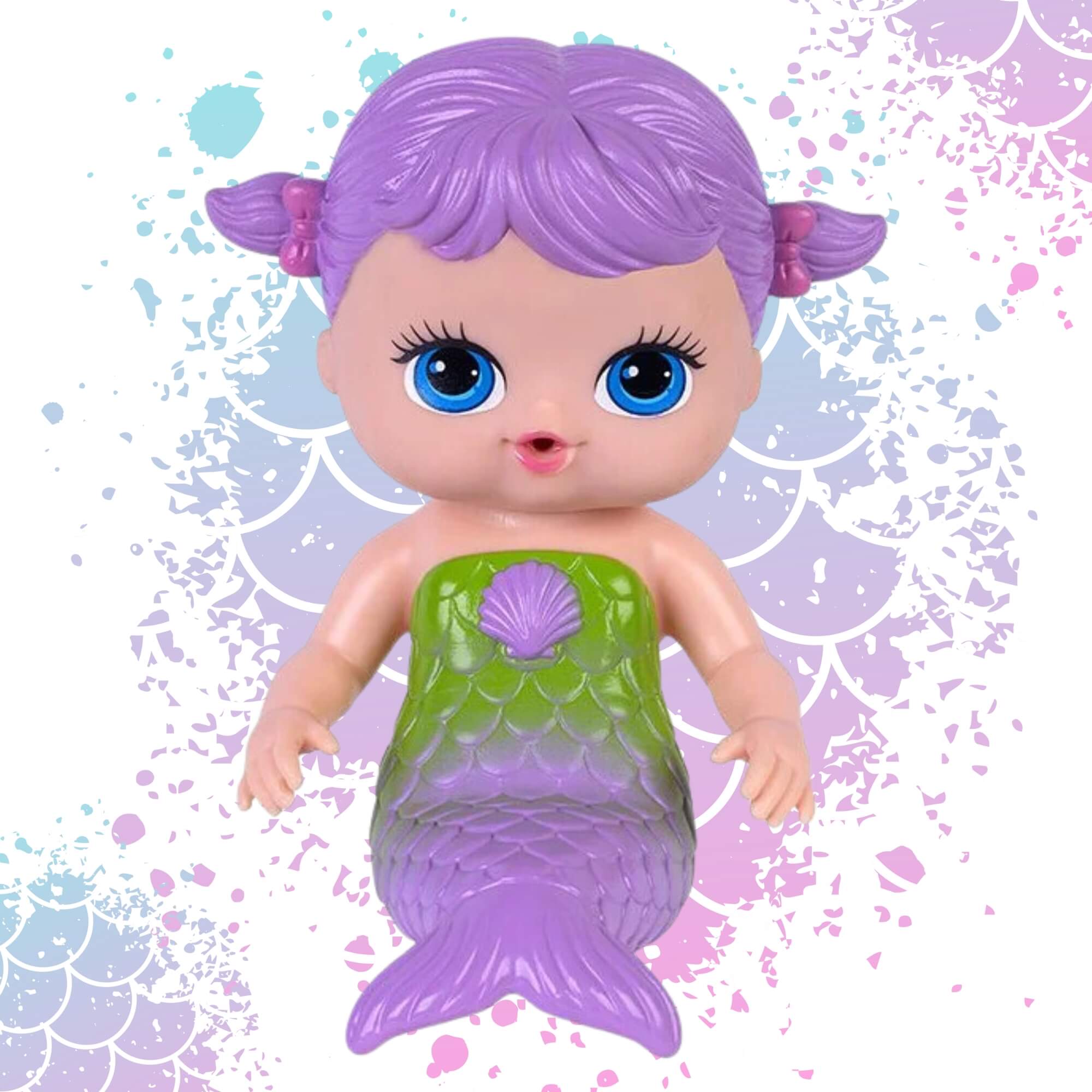 Boneca Sereia Acqua Marina Sortida e Unitária Super Toys - 537