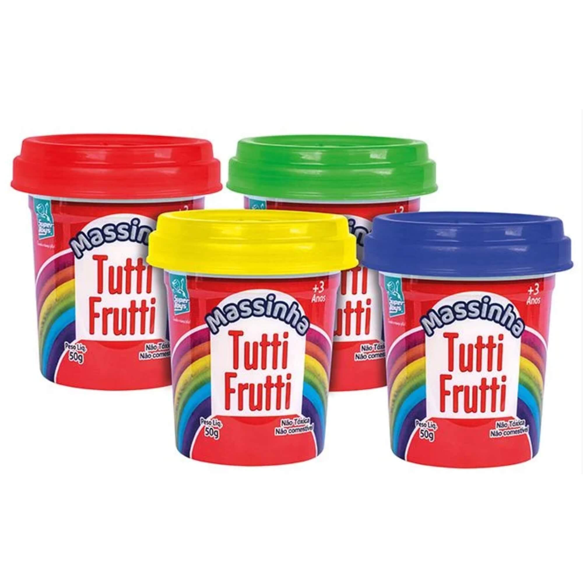 Brinquedo Infantil Massinha Tutti Frutti Cabelo Studio Hair Super Toys - 539