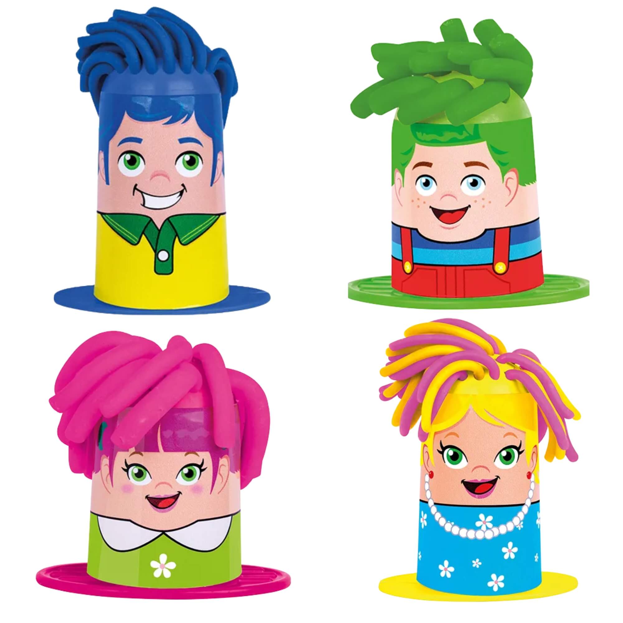 Brinquedo Infantil Massinha Tutti Frutti Cabelo Studio Hair Super Toys - 539