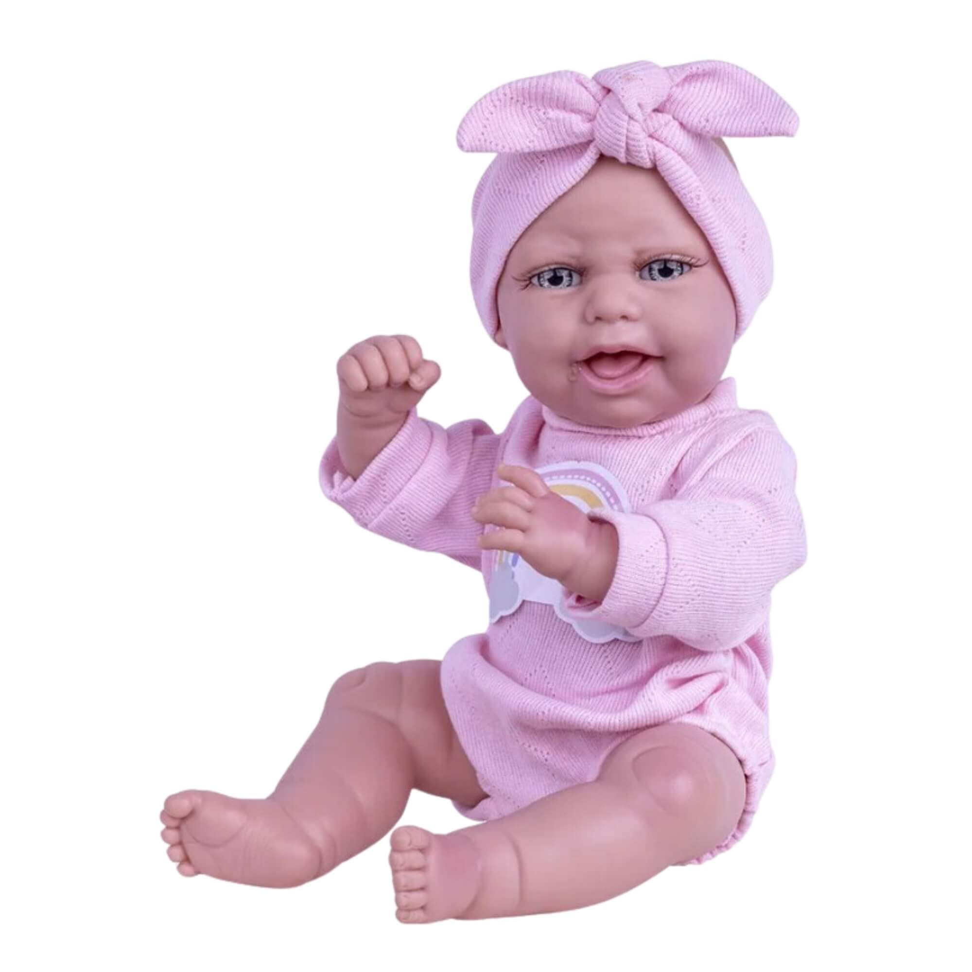 Boneca Bebê My First Love Menina com Acessórios Super Toys - 572