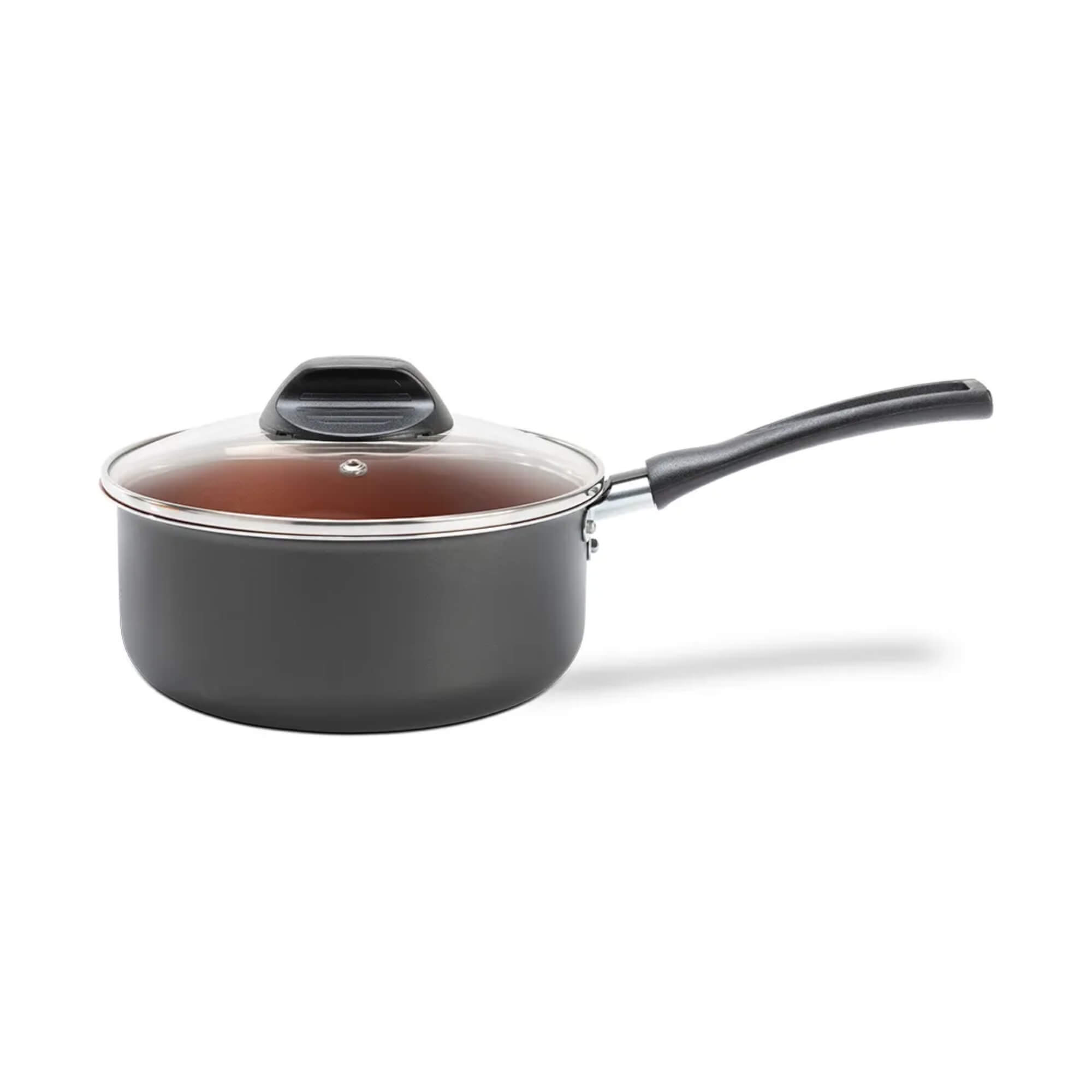 Jogo de Panelas Feirinha Topázio 12 Peças Cinza Range Brinox - 7233/490