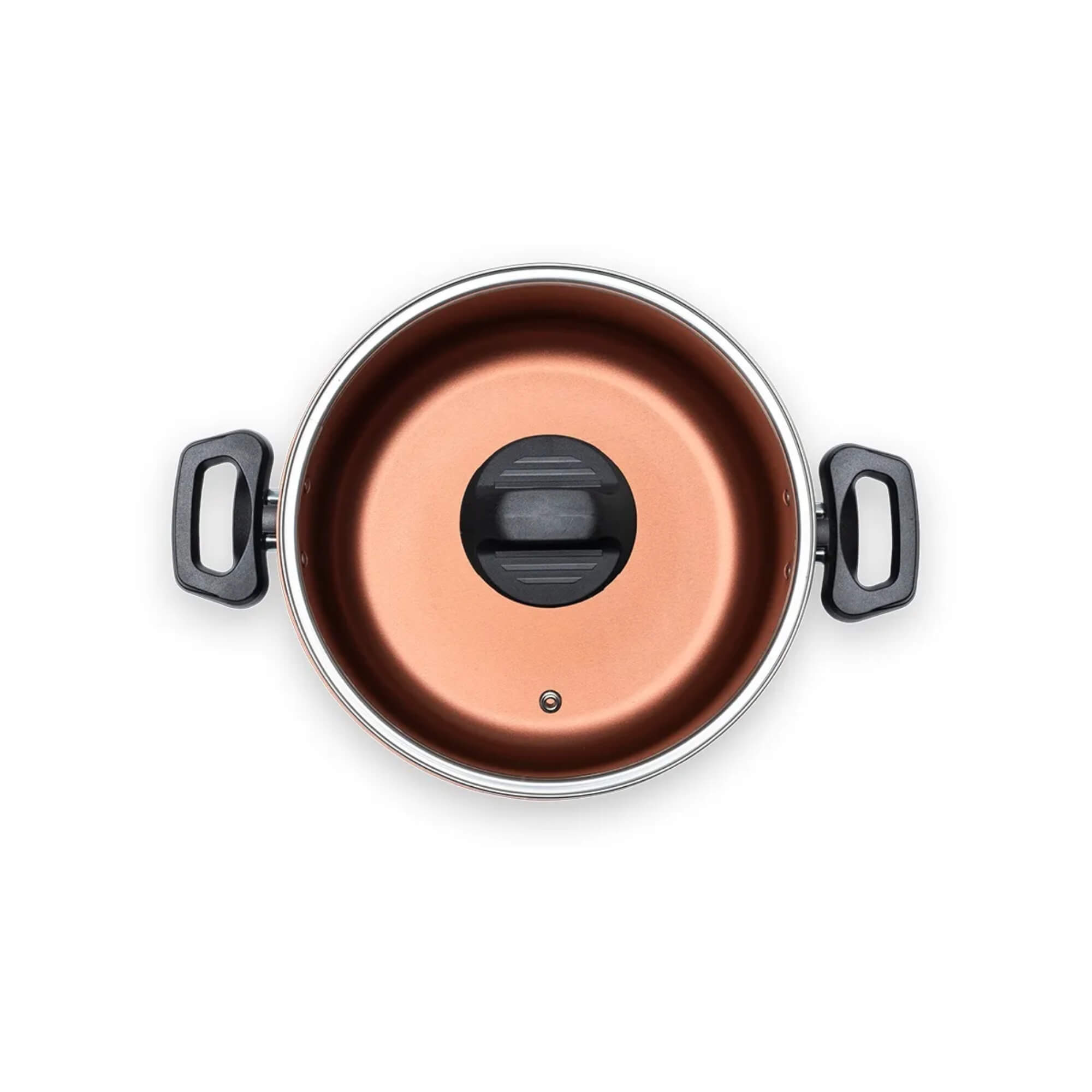 Jogo de Panelas Feirinha Topázio 12 Peças Cinza Range Brinox - 7233/490