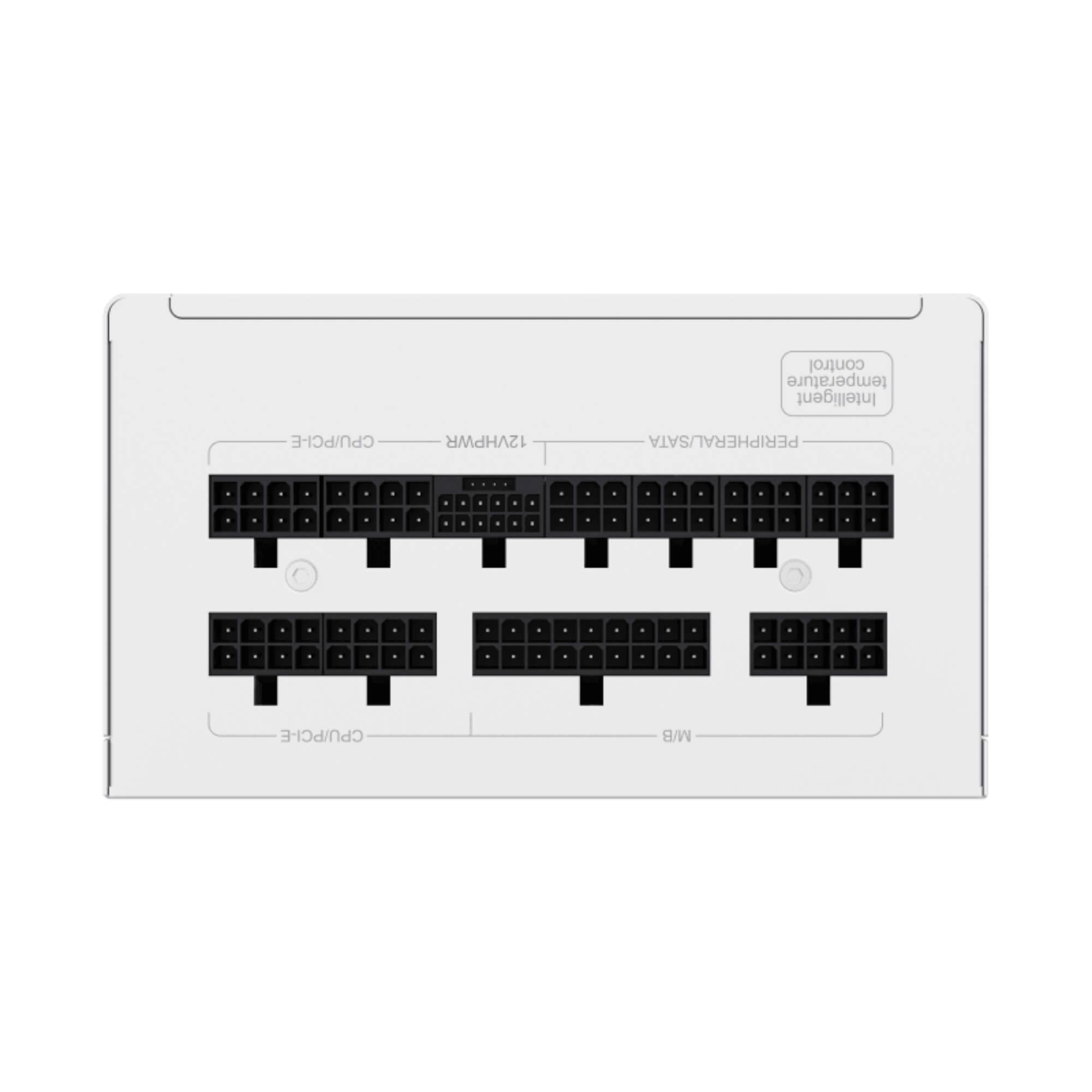 Fonte Modular GX1050 Pro White 80 Plus Platinum Gamemax - 001000096