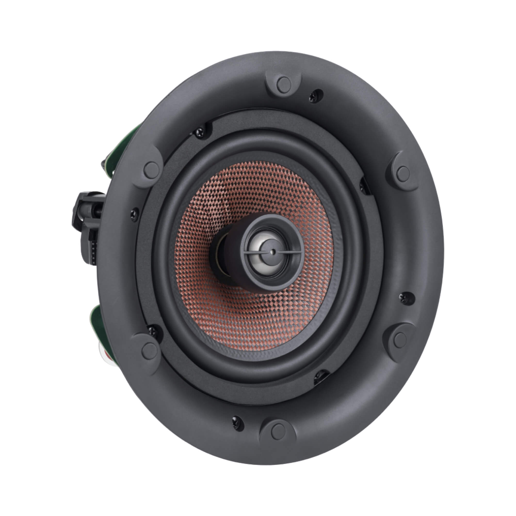 Caixa de Som de Embutir Arandela Premium HS Eclipse Coaxial 100W Frahm - 32409