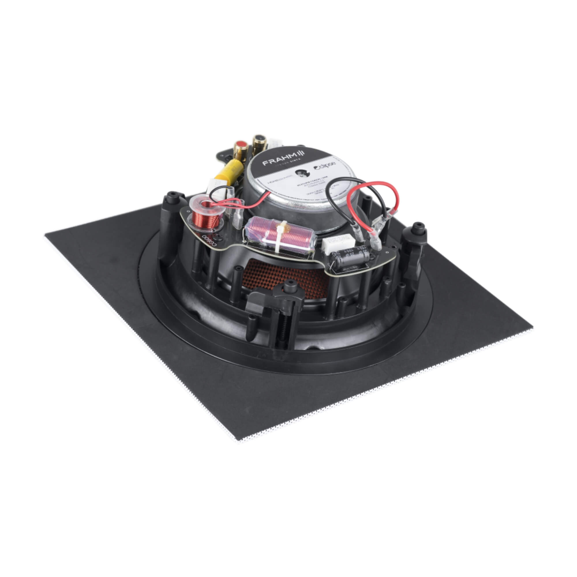 Caixa de Som de Embutir Arandela Premium HS Eclipse Coaxial 100W Frahm - 32409
