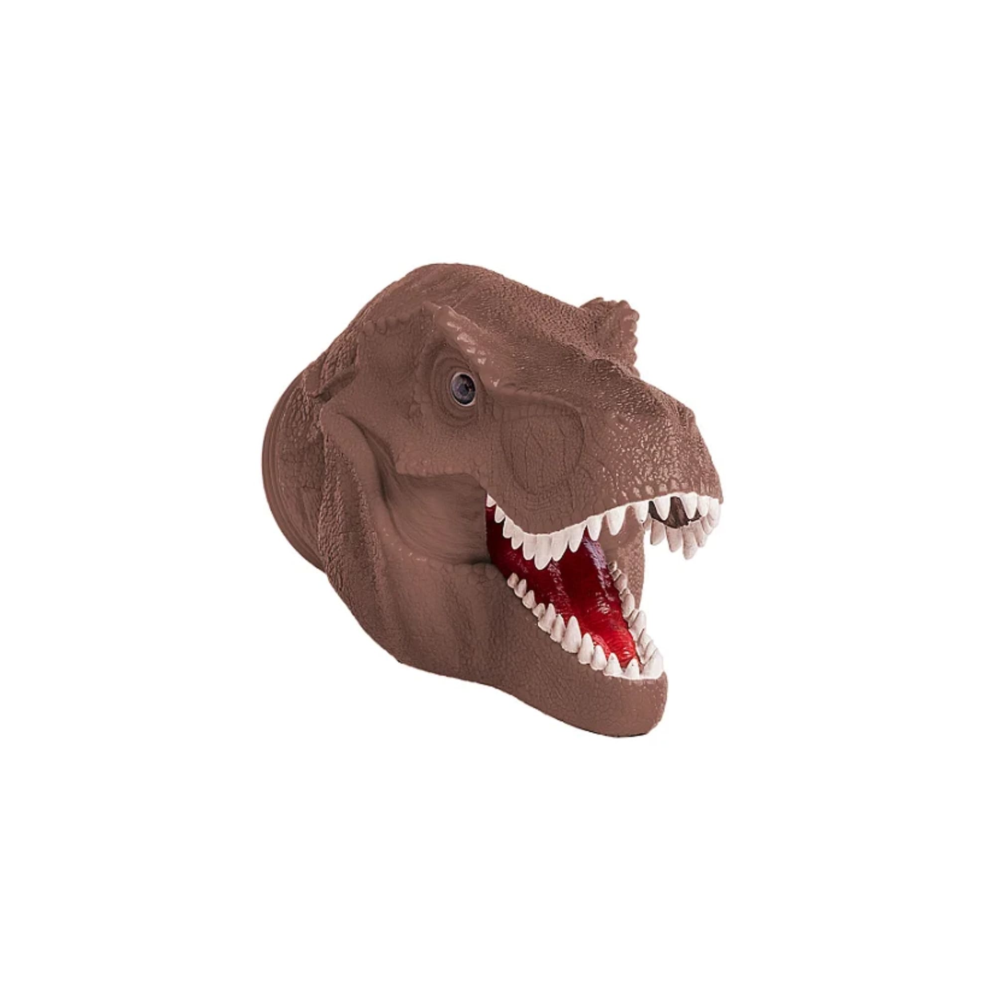 Dinossauro Fantoche De Mão Dino Amigo Super Toys - 341 Cor:Marrom