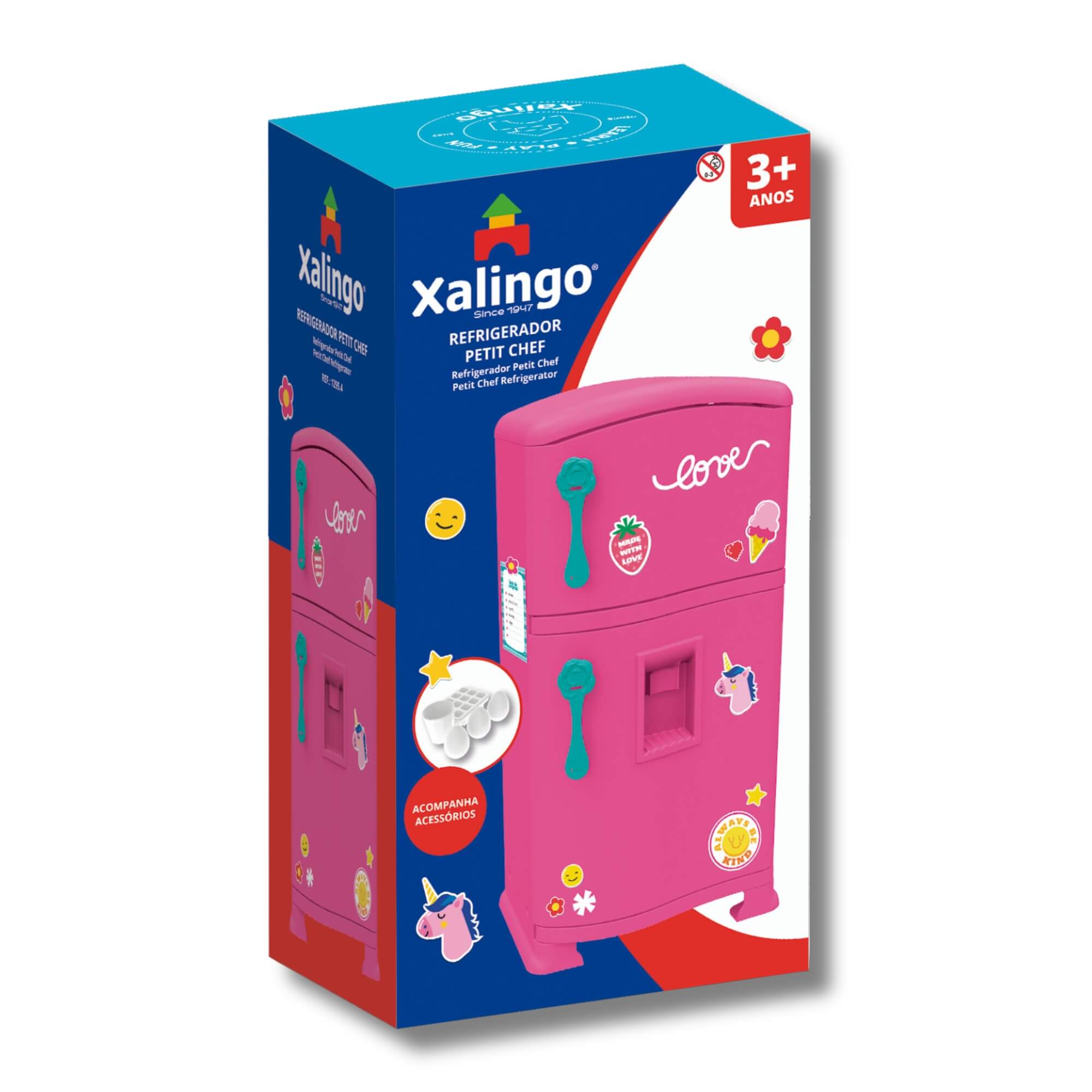 Brinquedo Infantil Refrigerador Petit Chef Xalingo - 12954