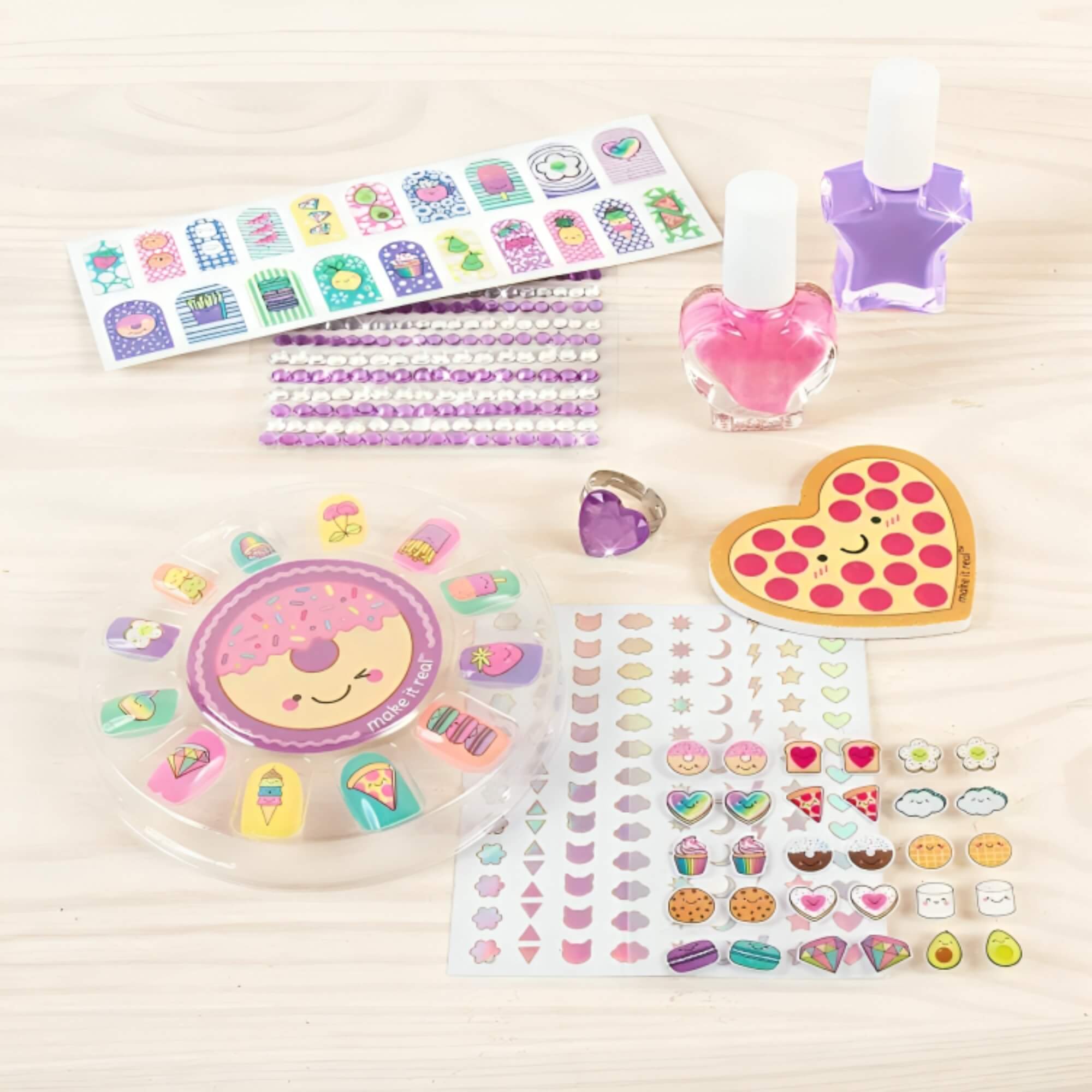 Kit para Unhas My Style By Make it Real Glitter Party Multikids - BR2003