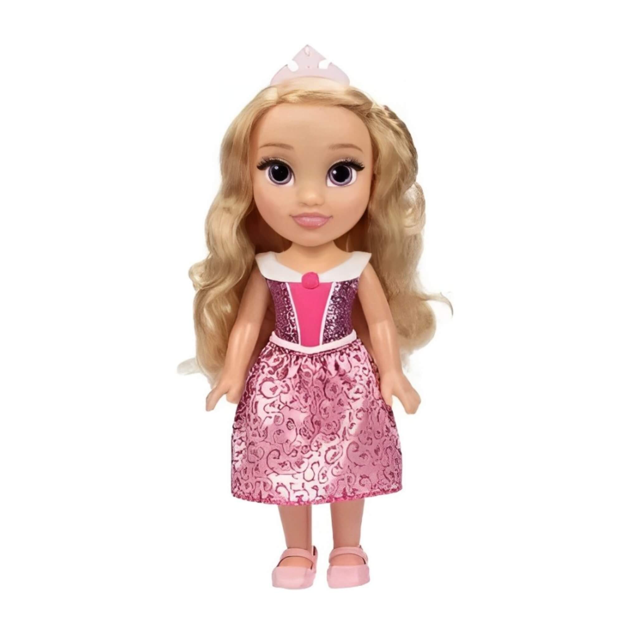 Boneca Toddler Princesas Disney Aurora 38cm Multikids - BR2142