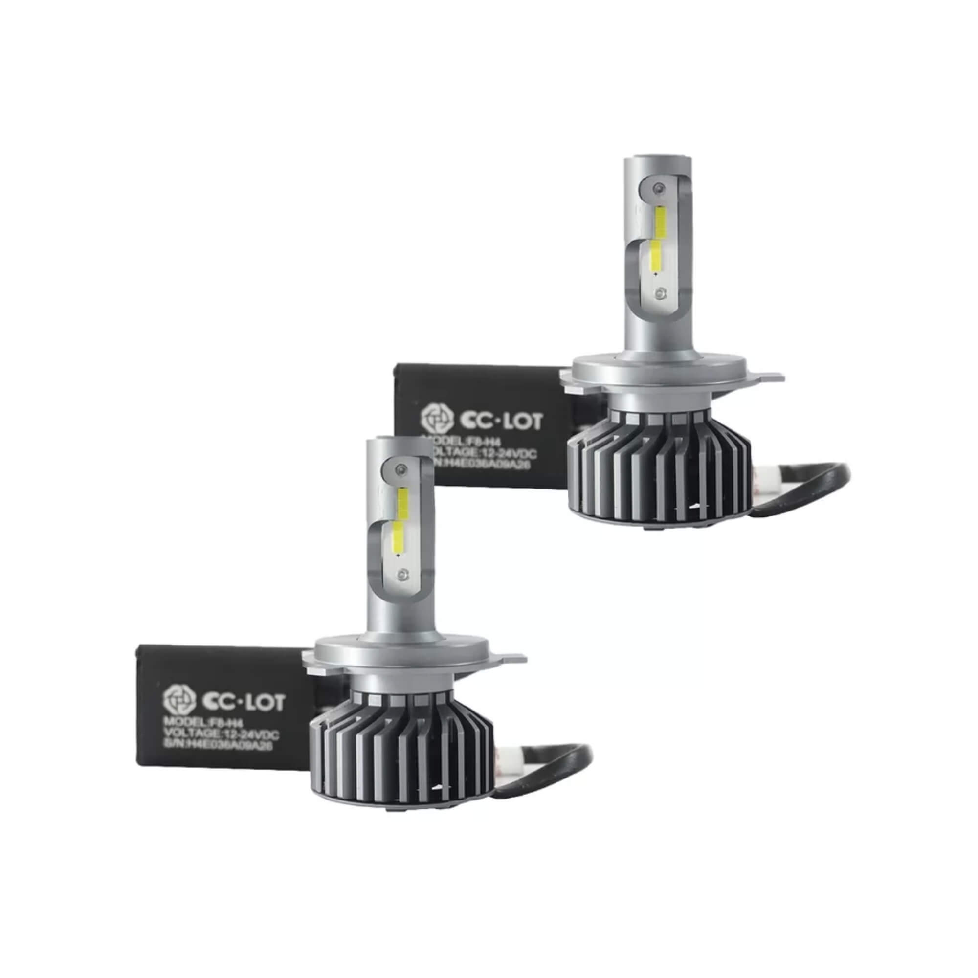 Kit Lâmpadas CC-LOT Lumileds 5.000 Lumens H7 6000k JR8 - JH0CCLOTH7
