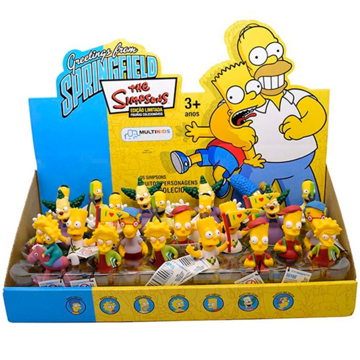 N/A Boneco Simpsons (Figuras Colecionaveis) - BR499  - Multikids