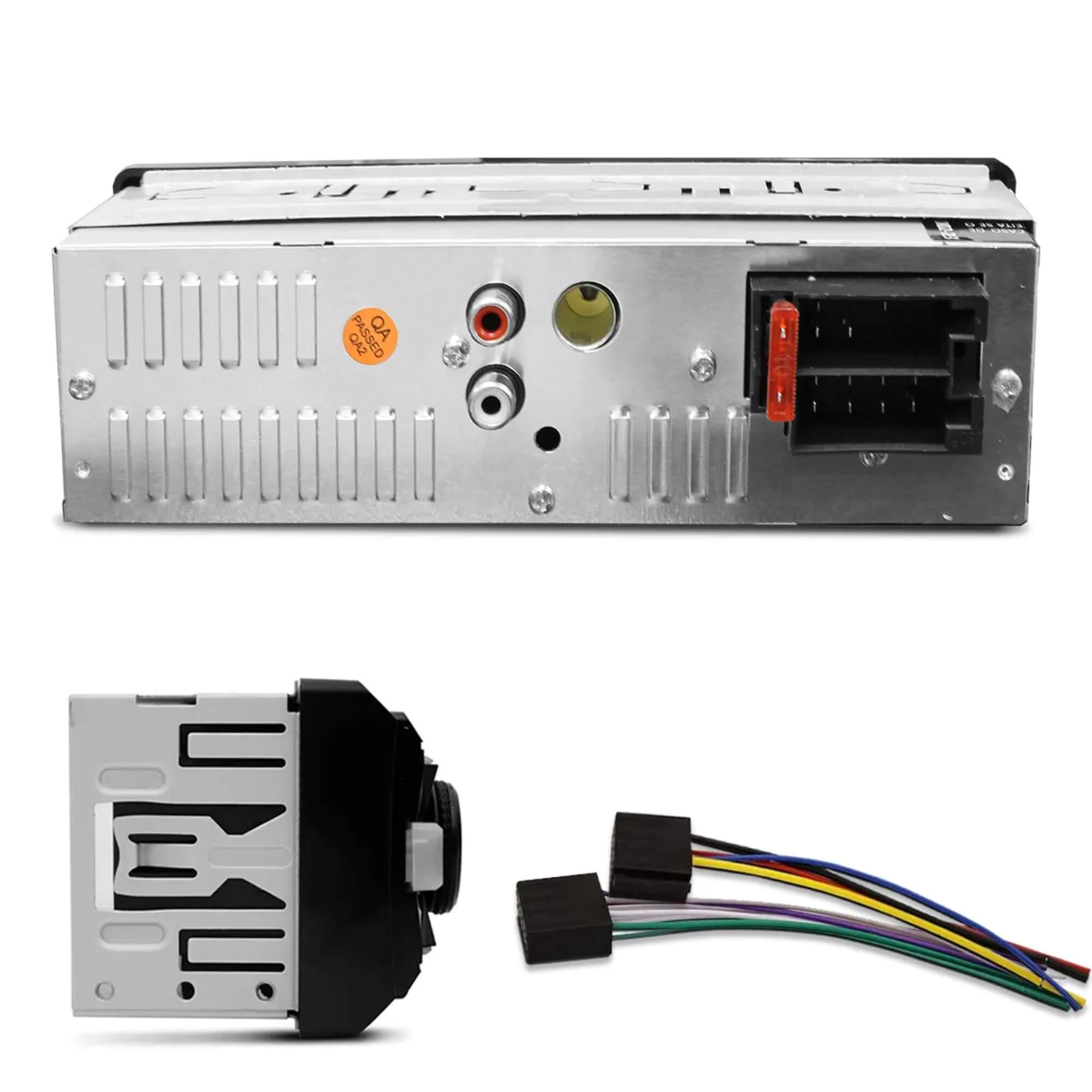 Rádio Automotivo M7 Mp3 Player Bluetooth USB SD FM Aux 4x15w JR8 - JT7000BT